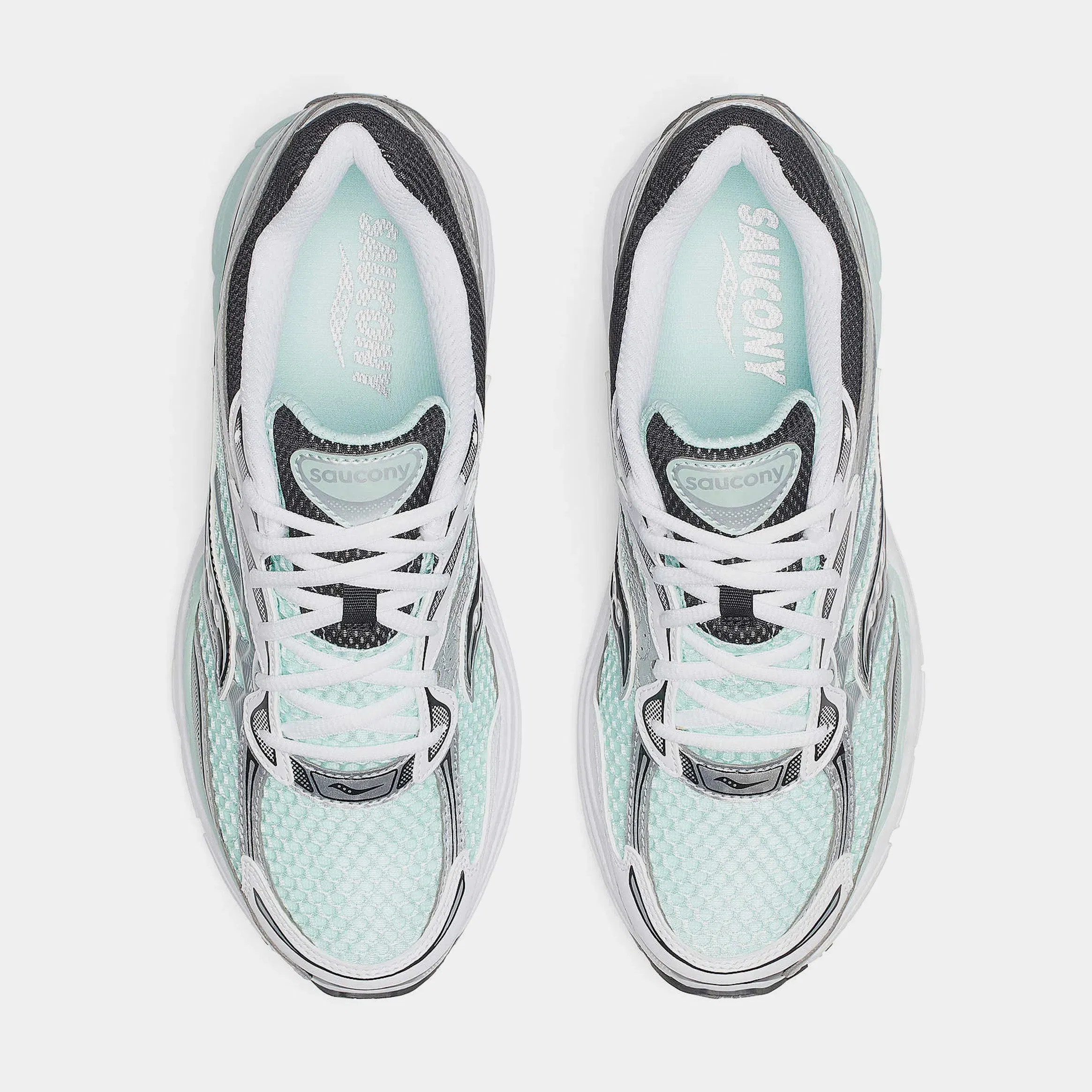 Saucony ProGrid Omni 9 Womens Running Shoes (Fair Aqua)