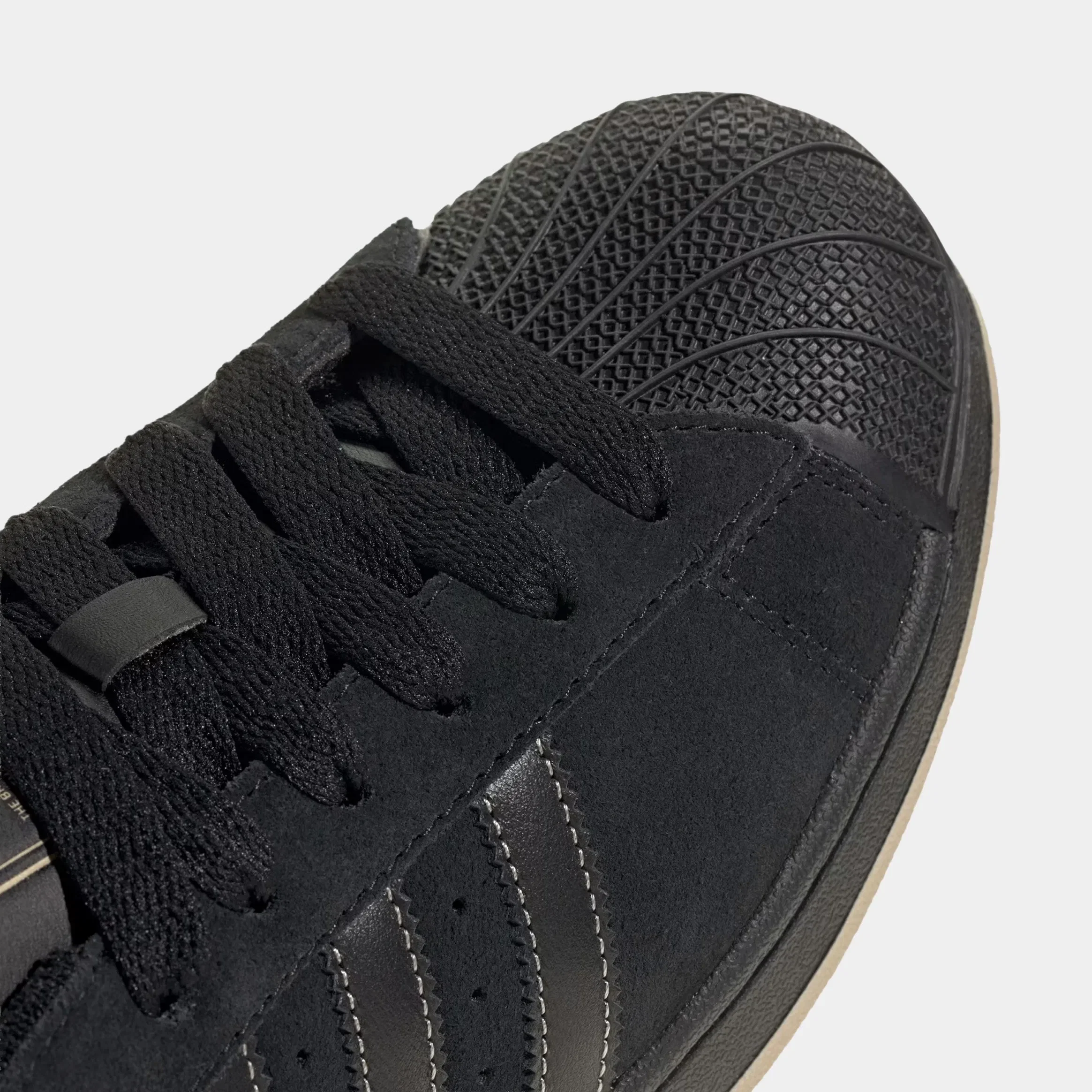 adidas Superstar II Mens Lifestyle Shoes (Core Black/Core Balck/Stone Khaki)