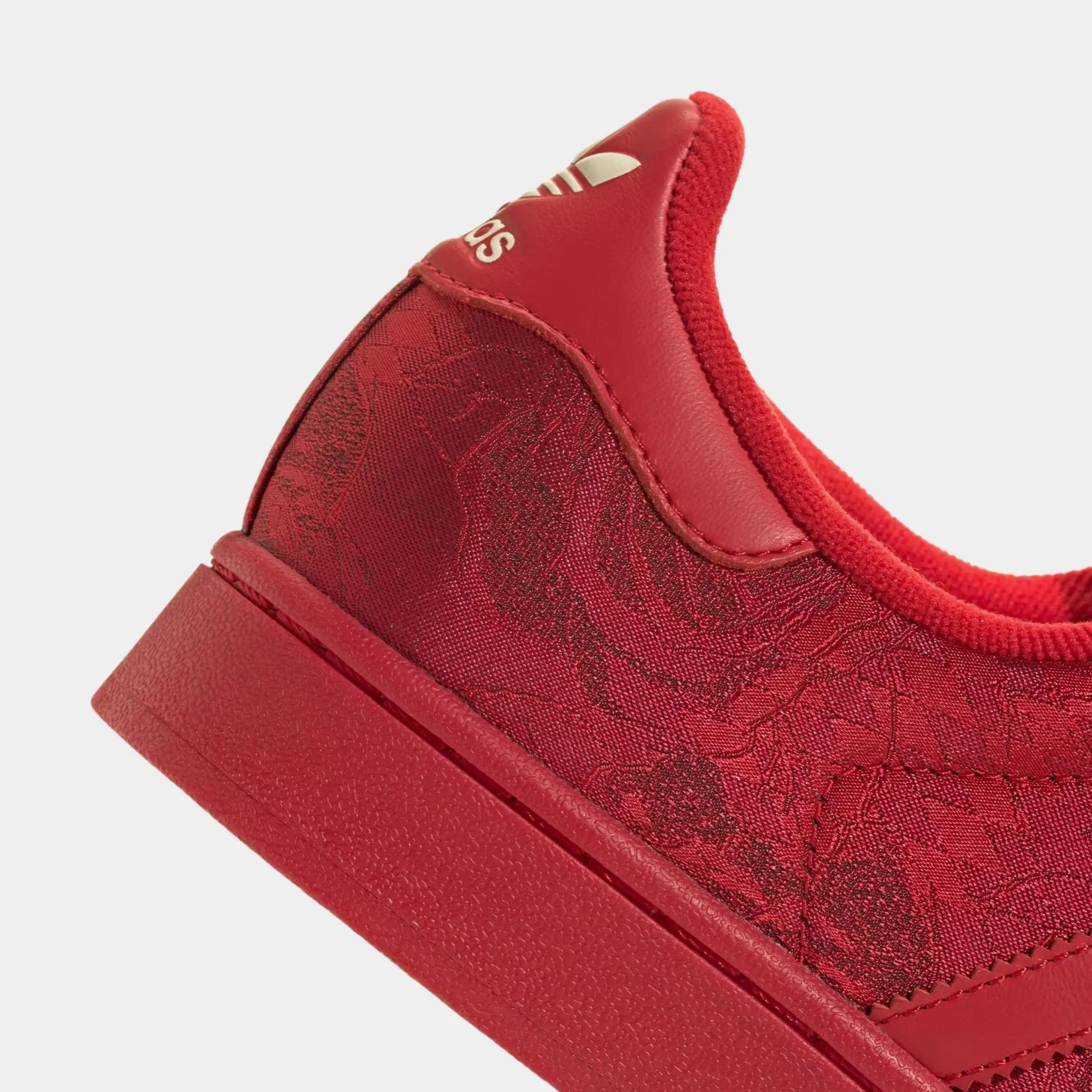 adidas Superstar II Mens Lifestyle Shoes (Better Scarlet/Better Scarlet/Wonder White)