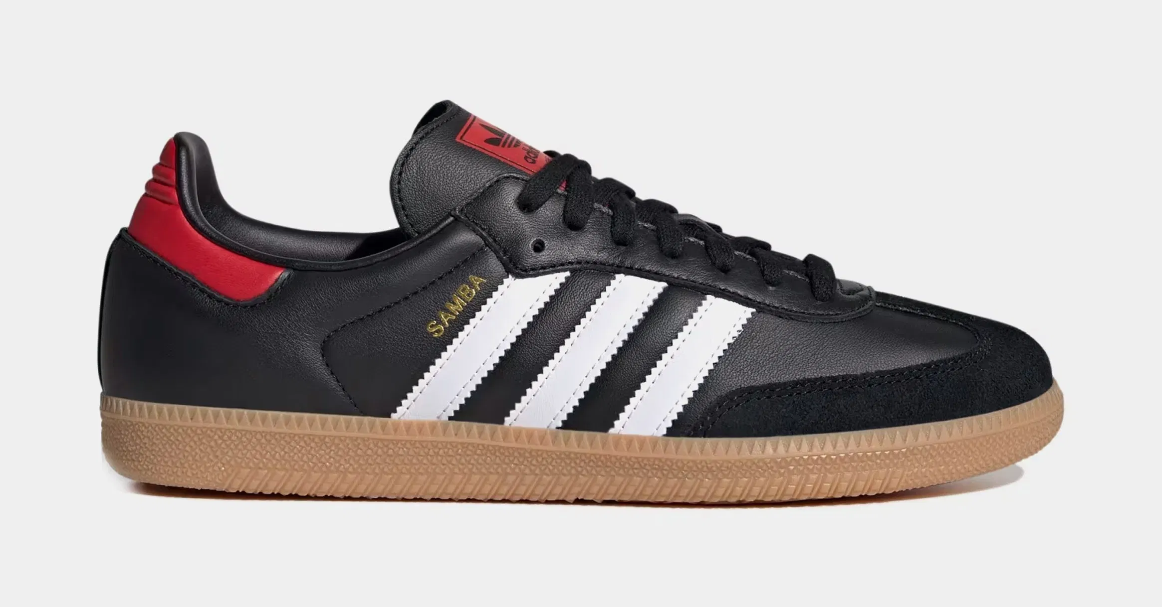 adidas Samba OG Mens Lifestyle Shoes (Core Black/Cloud White/Gum)