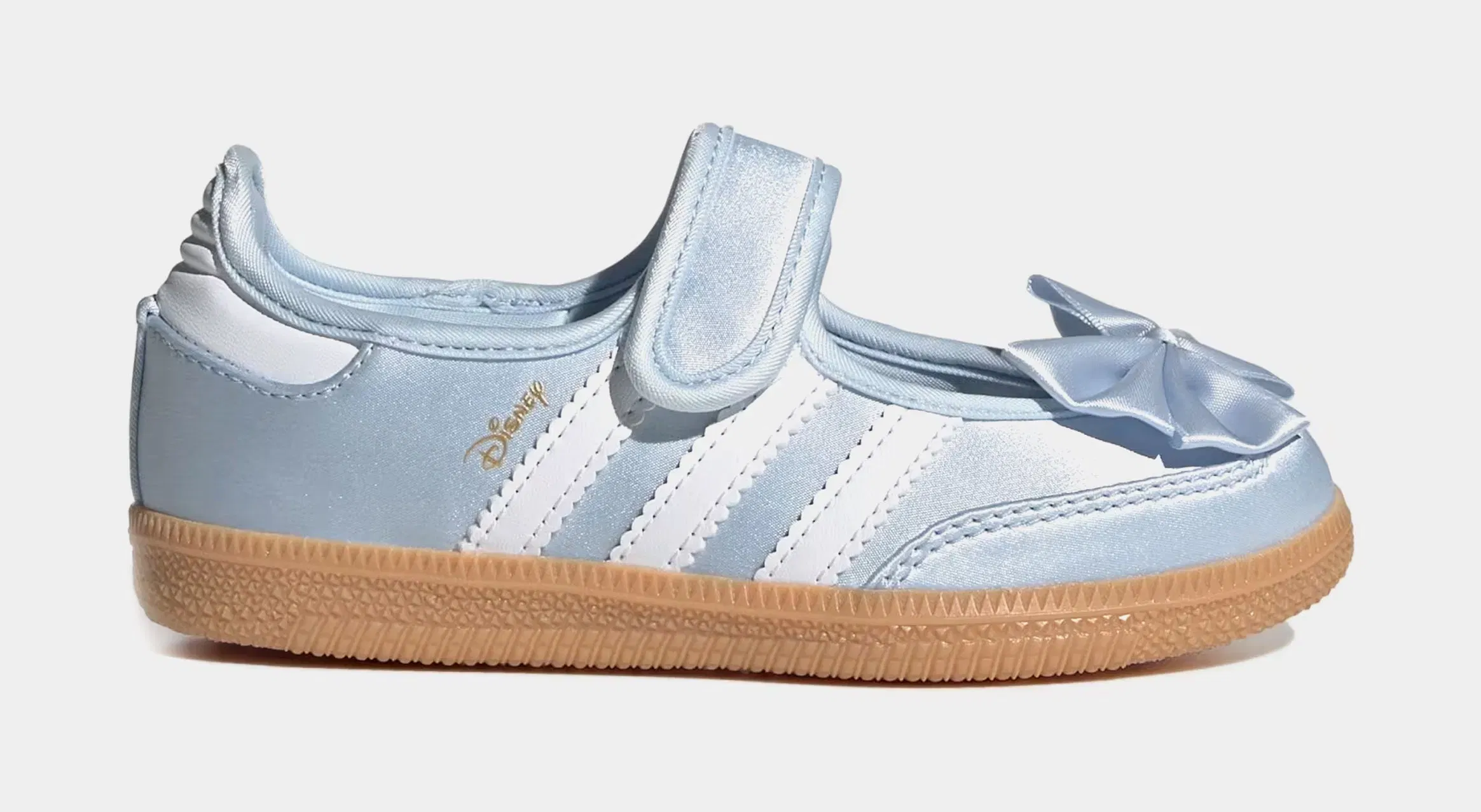 adidas Disney Samba Jane Preschool Lifestyle Shoes (Crystal Sky/Cloud White/Gum)