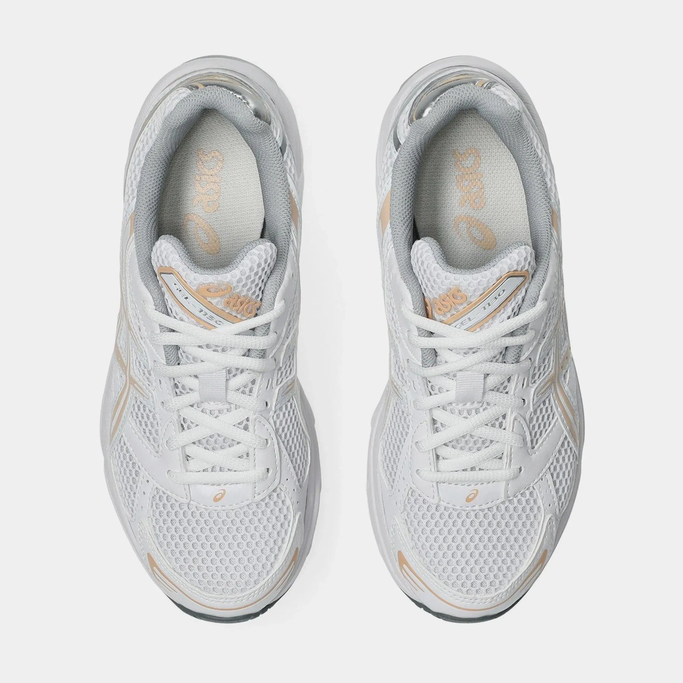 ASICS Gel 1130 Womens Running Shoes (White/Bisque)