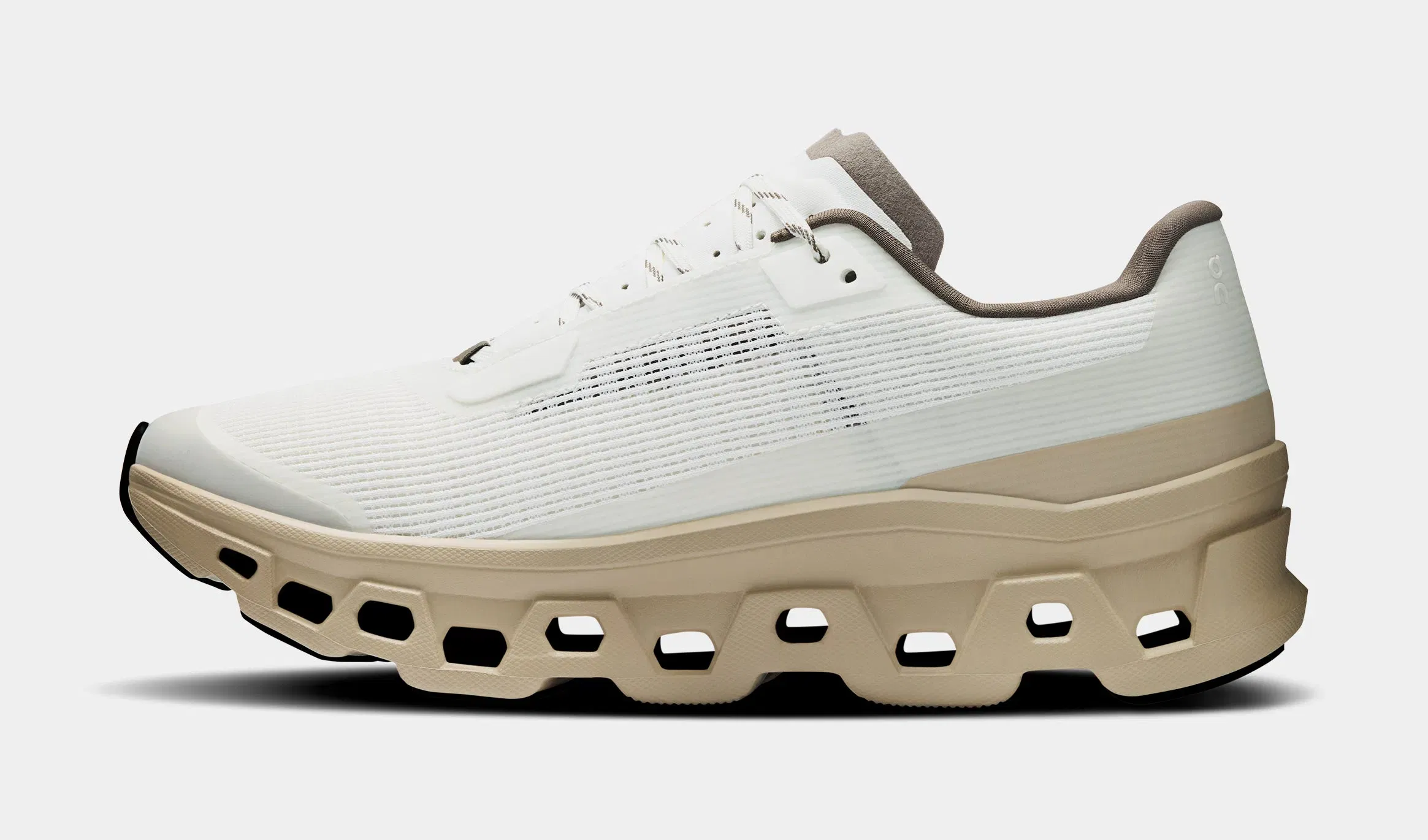 On Running Cloudmonster Void LNY Womens Running Shoes (Ivory/Sand)
