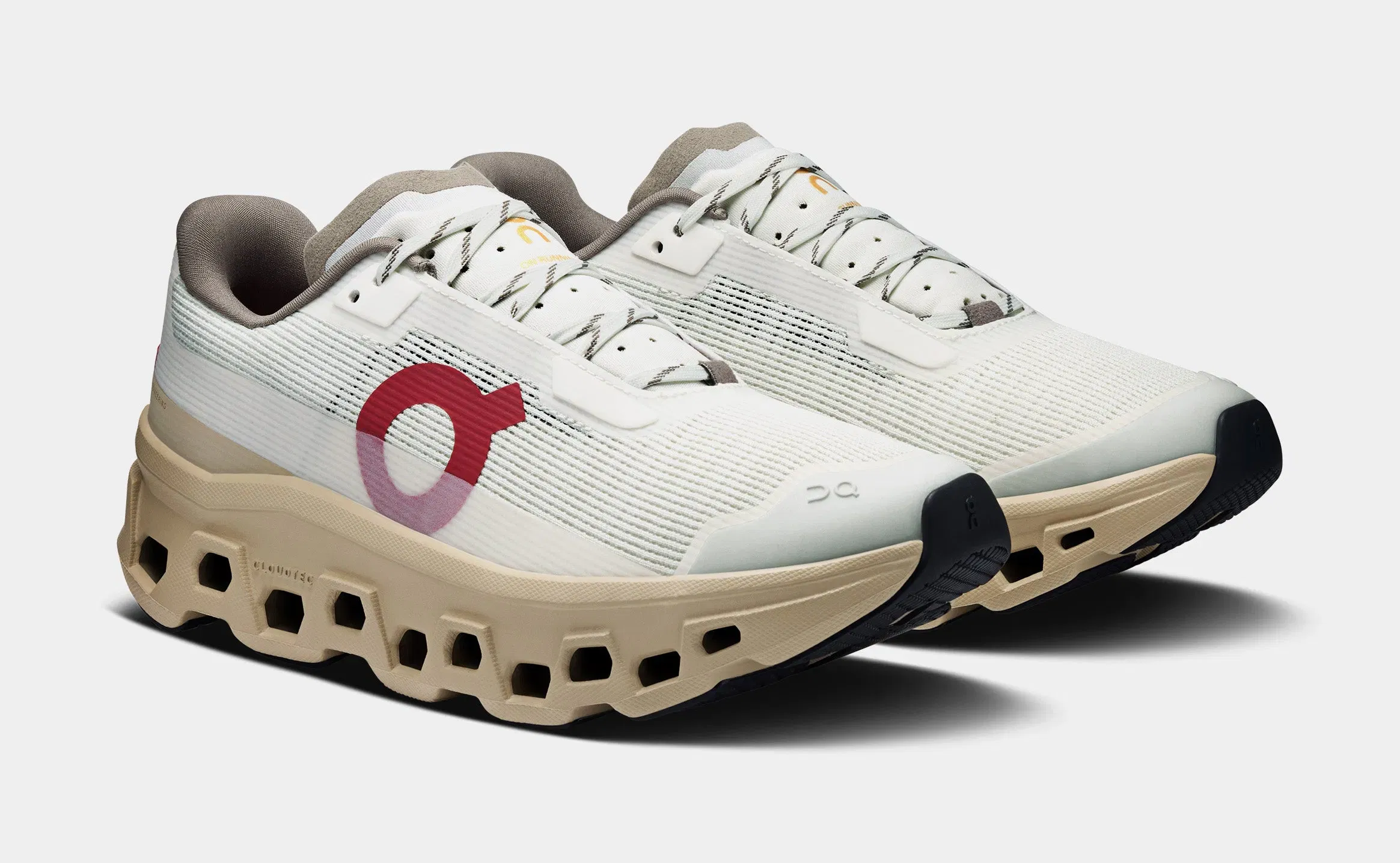 On Running Cloudmonster Void LNY Womens Running Shoes (Ivory/Sand)