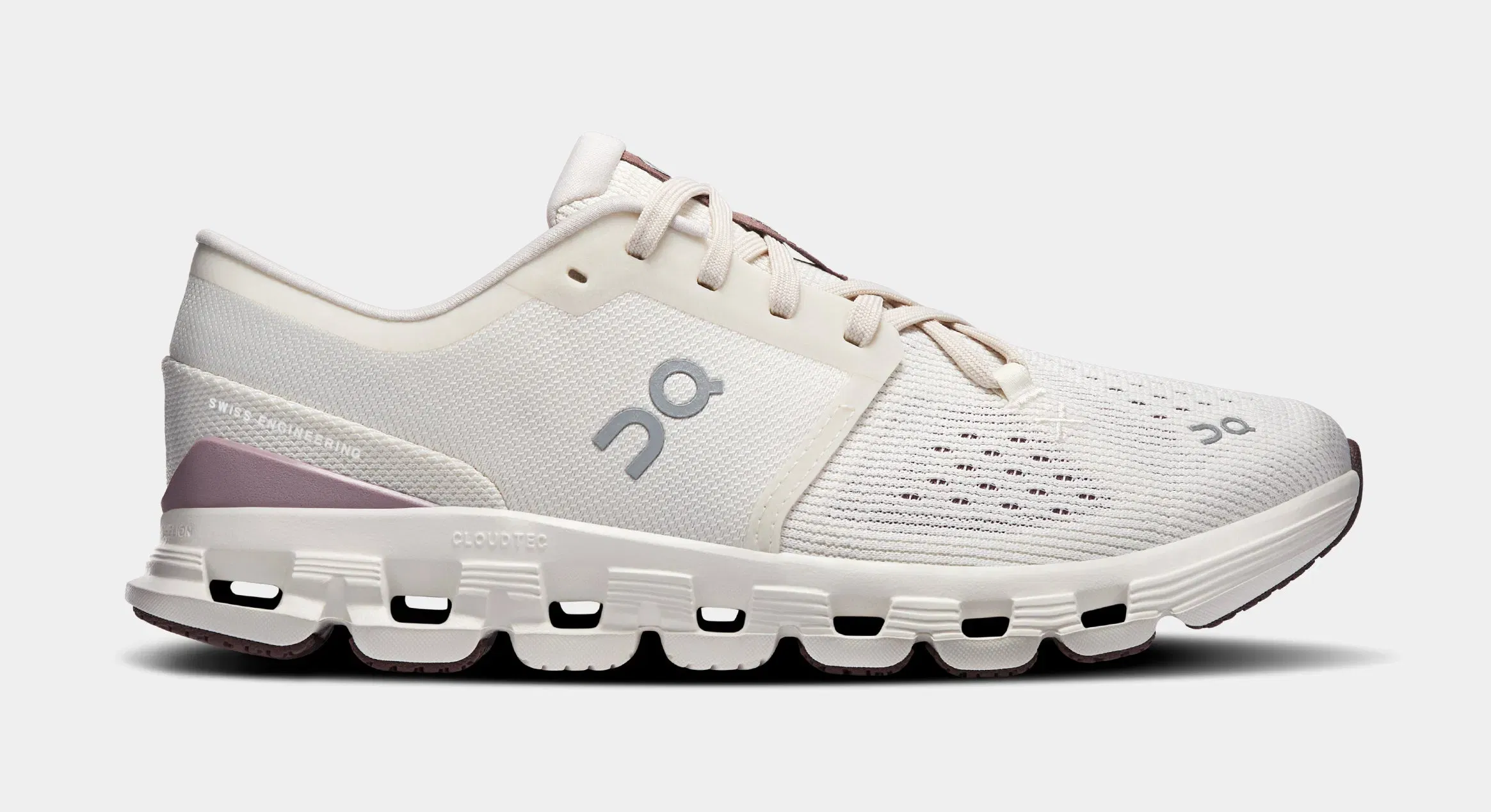 On Running Cloud X 4 Womens Running Shoes (Ivory/Heron)