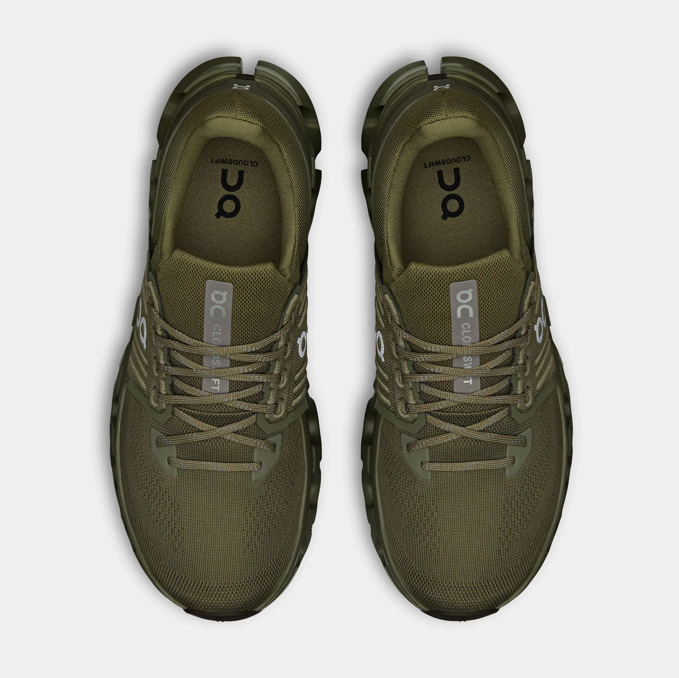 On Running Cloudswift 4 AD Mens Running Shoes (Olive/Thorn)