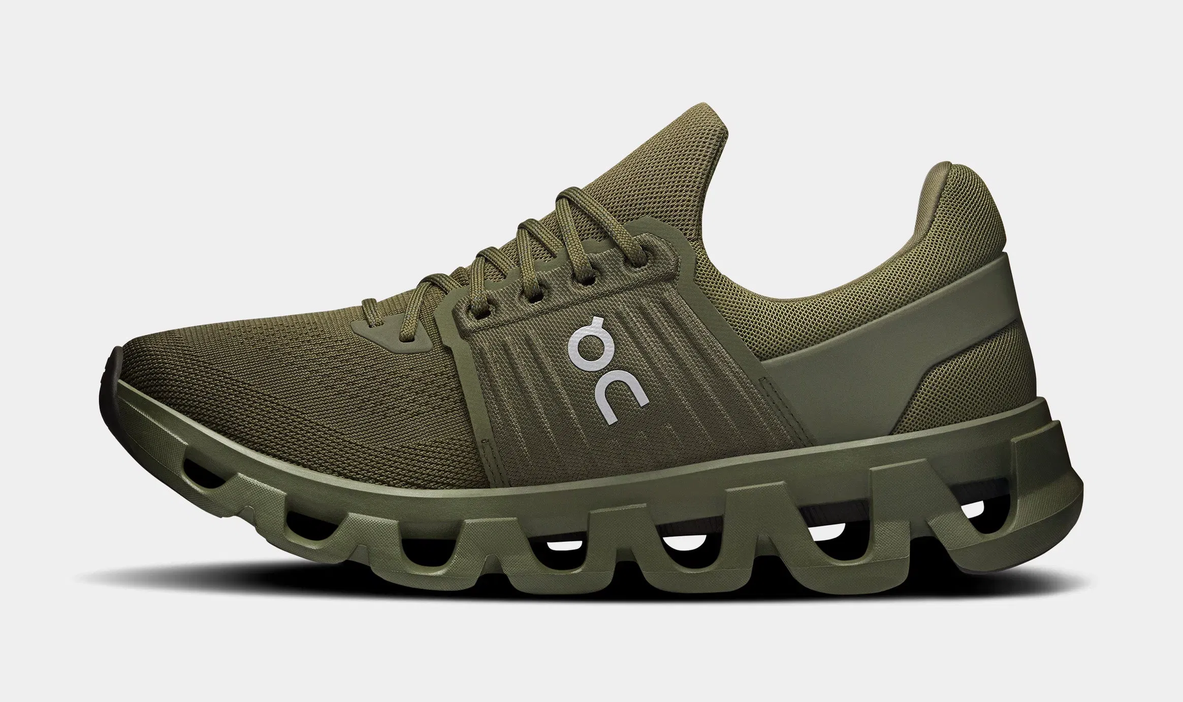 On Running Cloudswift 4 AD Mens Running Shoes (Olive/Thorn)