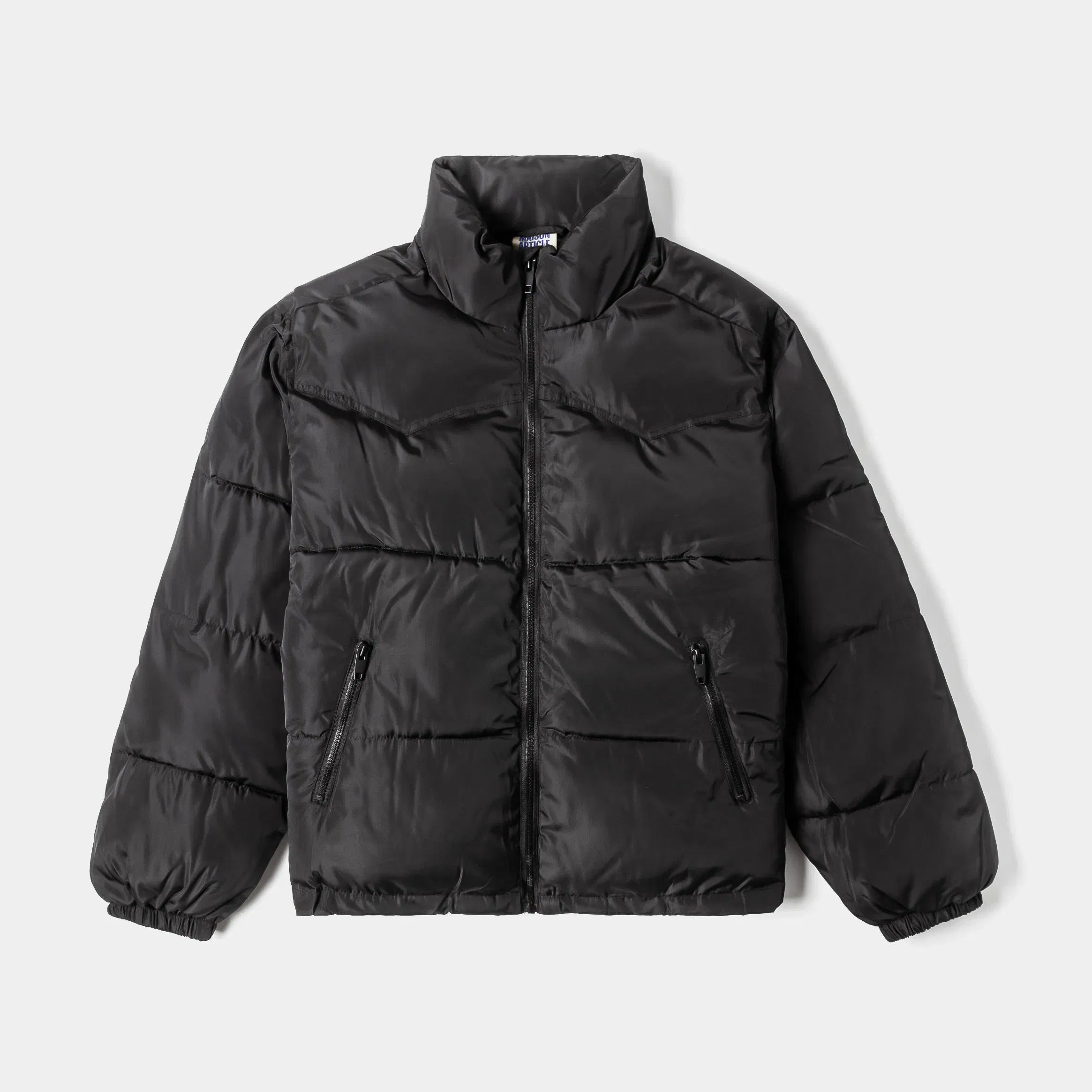 MAISON ARTICLE Western Puffer Mens Jacket (Black)