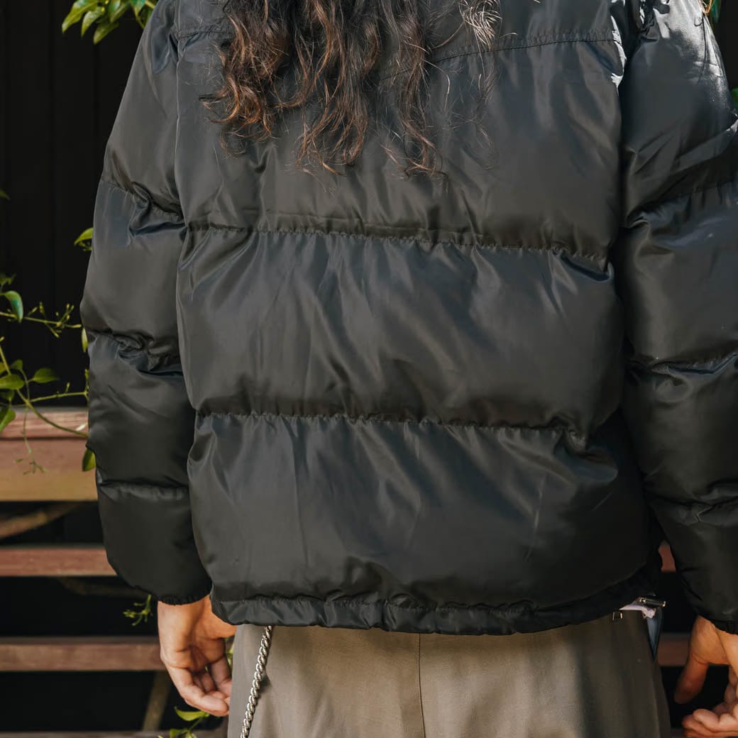 MAISON ARTICLE Western Puffer Mens Jacket (Black)