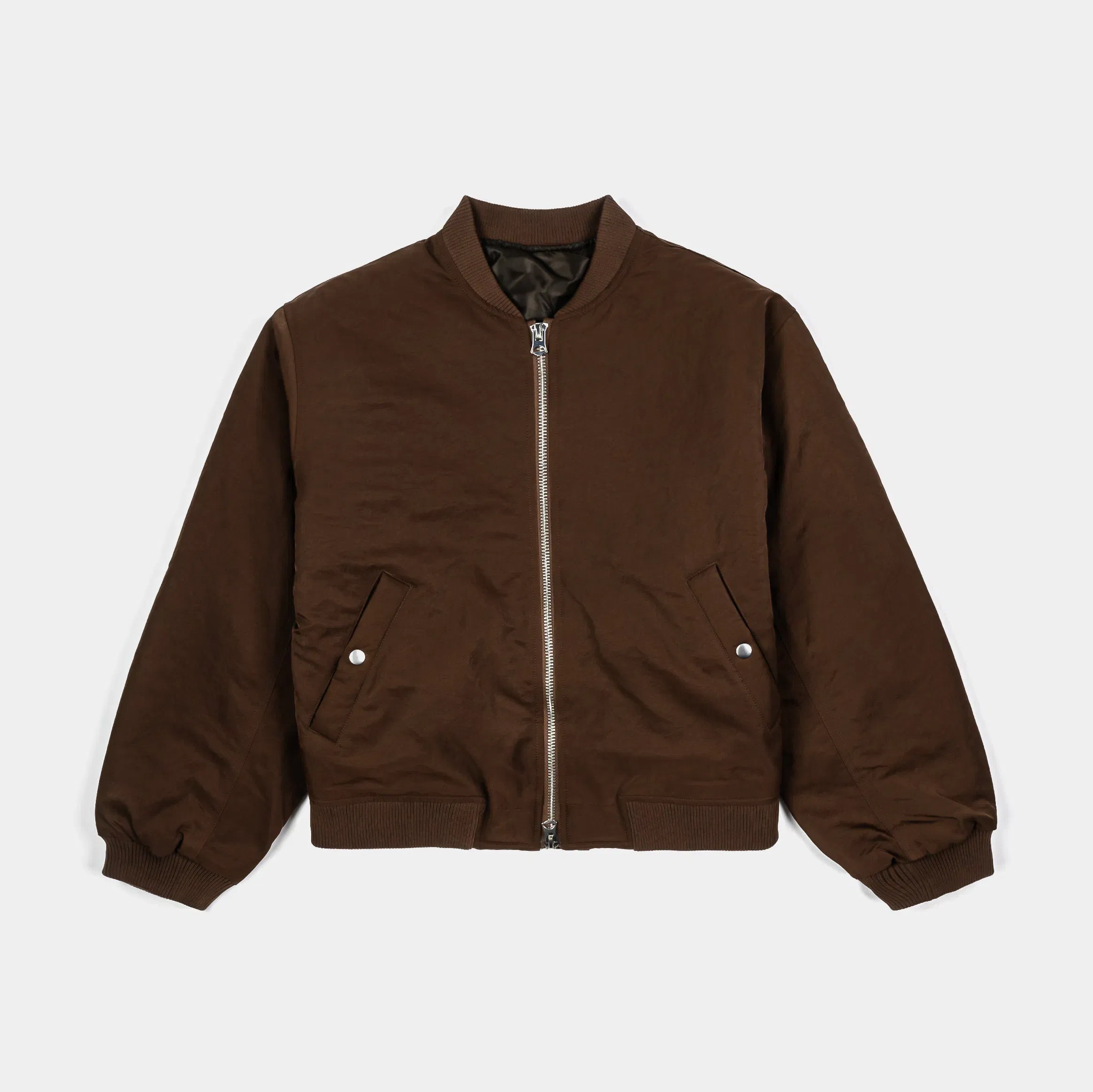 MAISON ARTICLE Reversible Bomber Mens Jacket (Brown)