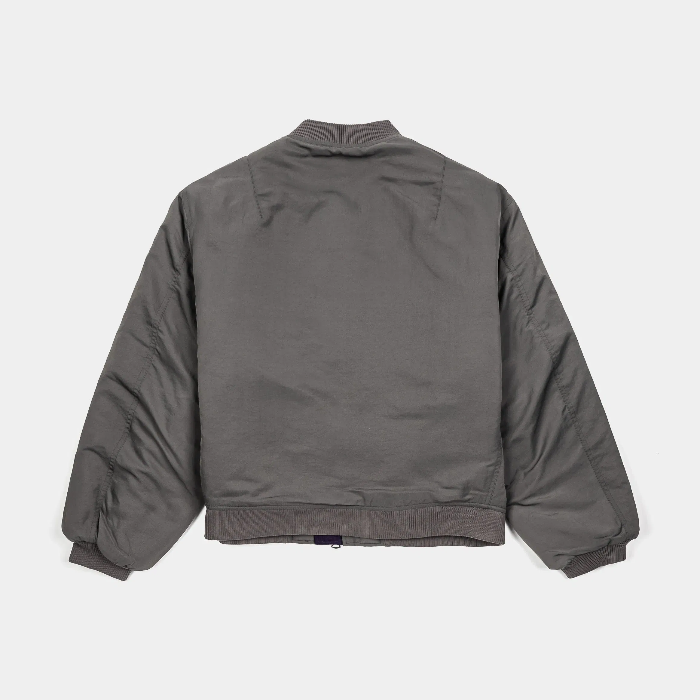 MAISON ARTICLE Reversible Bomber Mens Jacket (Purple/Grey)