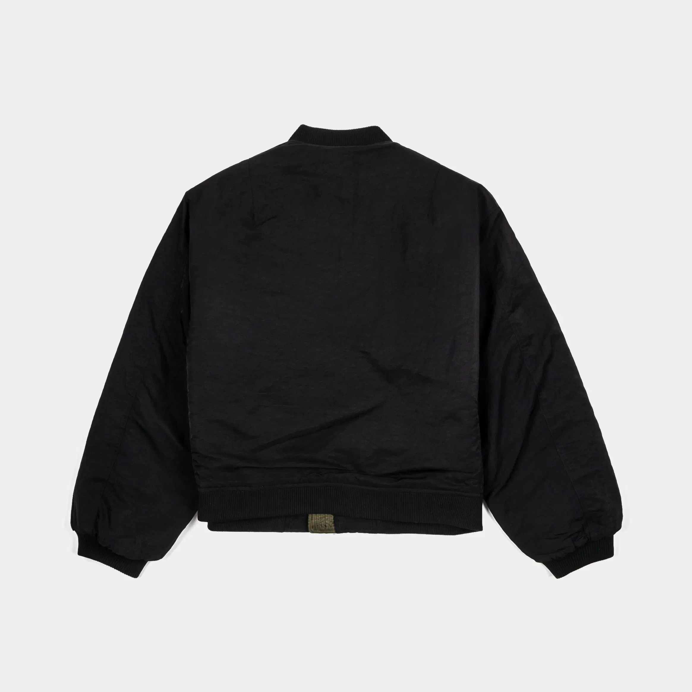 MAISON ARTICLE Reversible Bomber Mens Jacket (Black/Green)
