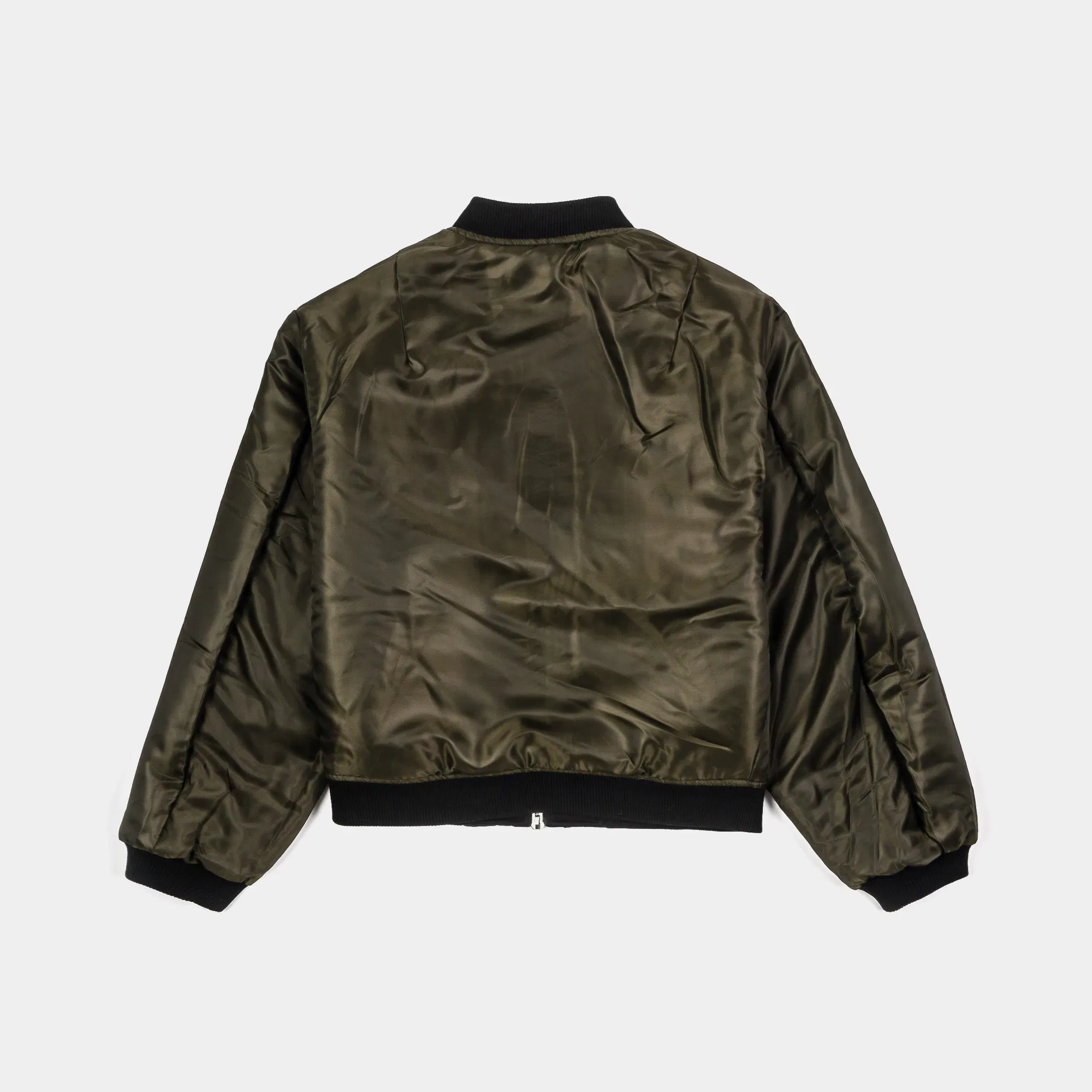 MAISON ARTICLE Reversible Bomber Mens Jacket (Black/Green)