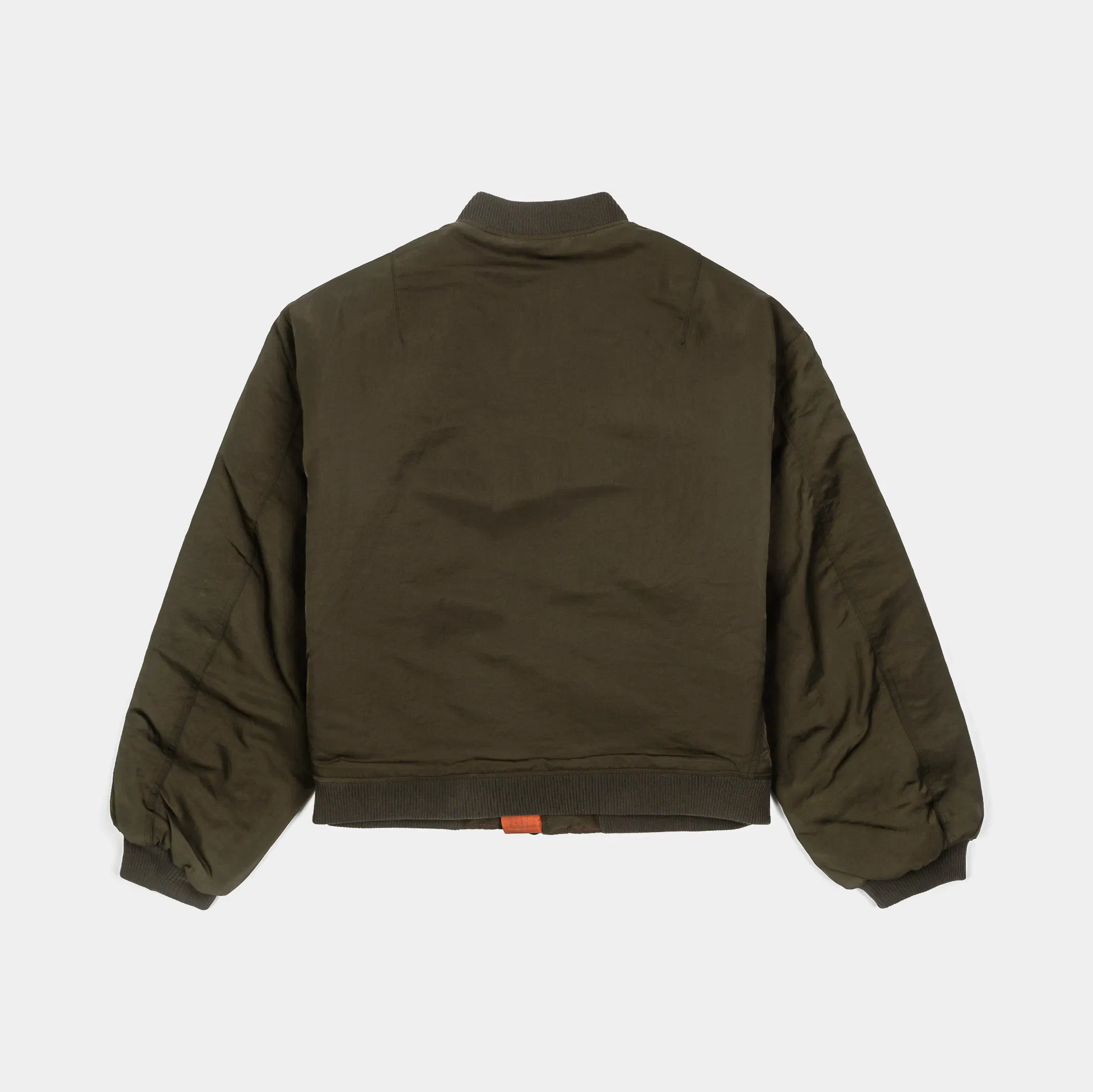 MAISON ARTICLE Reversible Bomber Mens Jacket (Olive/Orange)