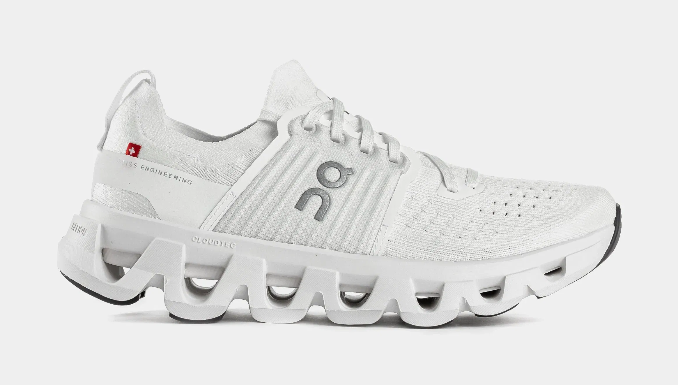 On Running Cloudswift 4 Womens Running Shoes (White/White)