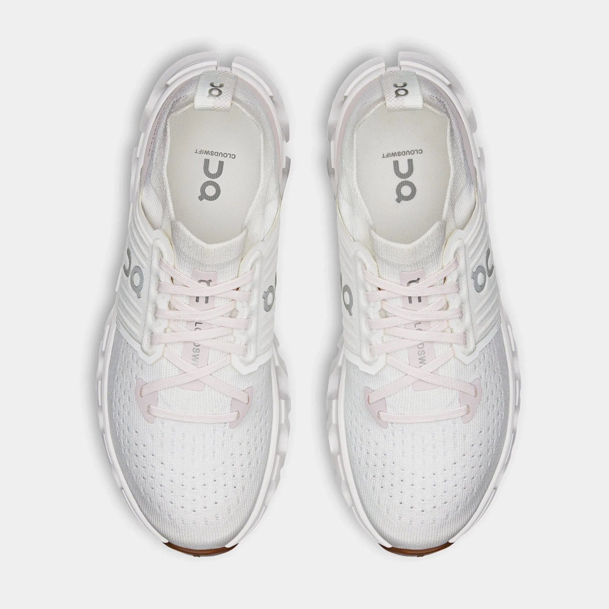 On Running Cloudswift 4 Womens Running Shoes (White/Lily)