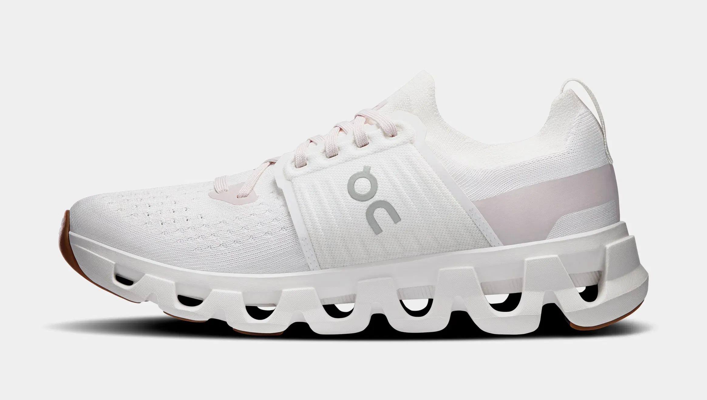 On Running Cloudswift 4 Womens Running Shoes (White/Lily)