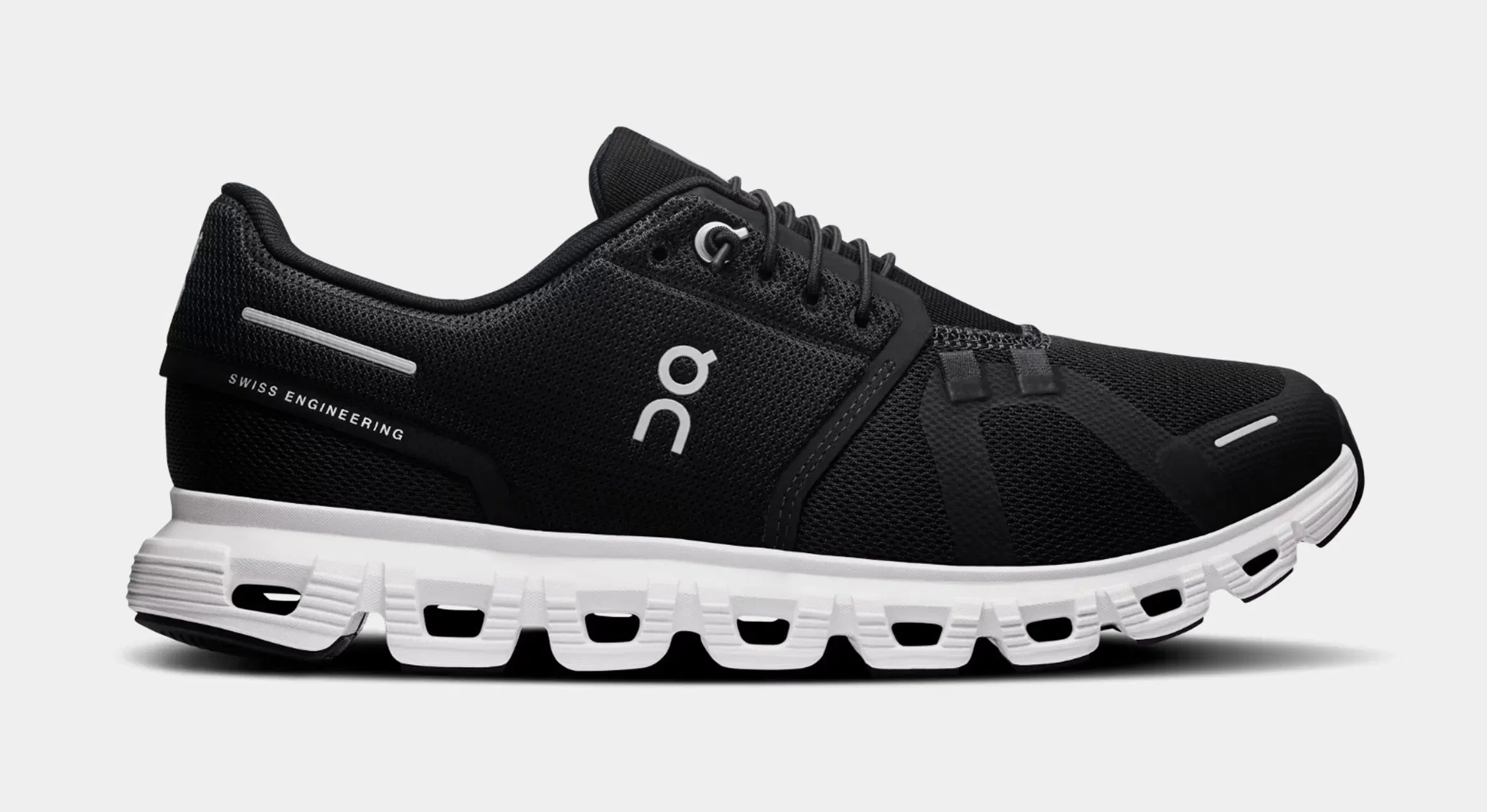 On Running Cloud 6 Womens Running Shoes (Black/White)