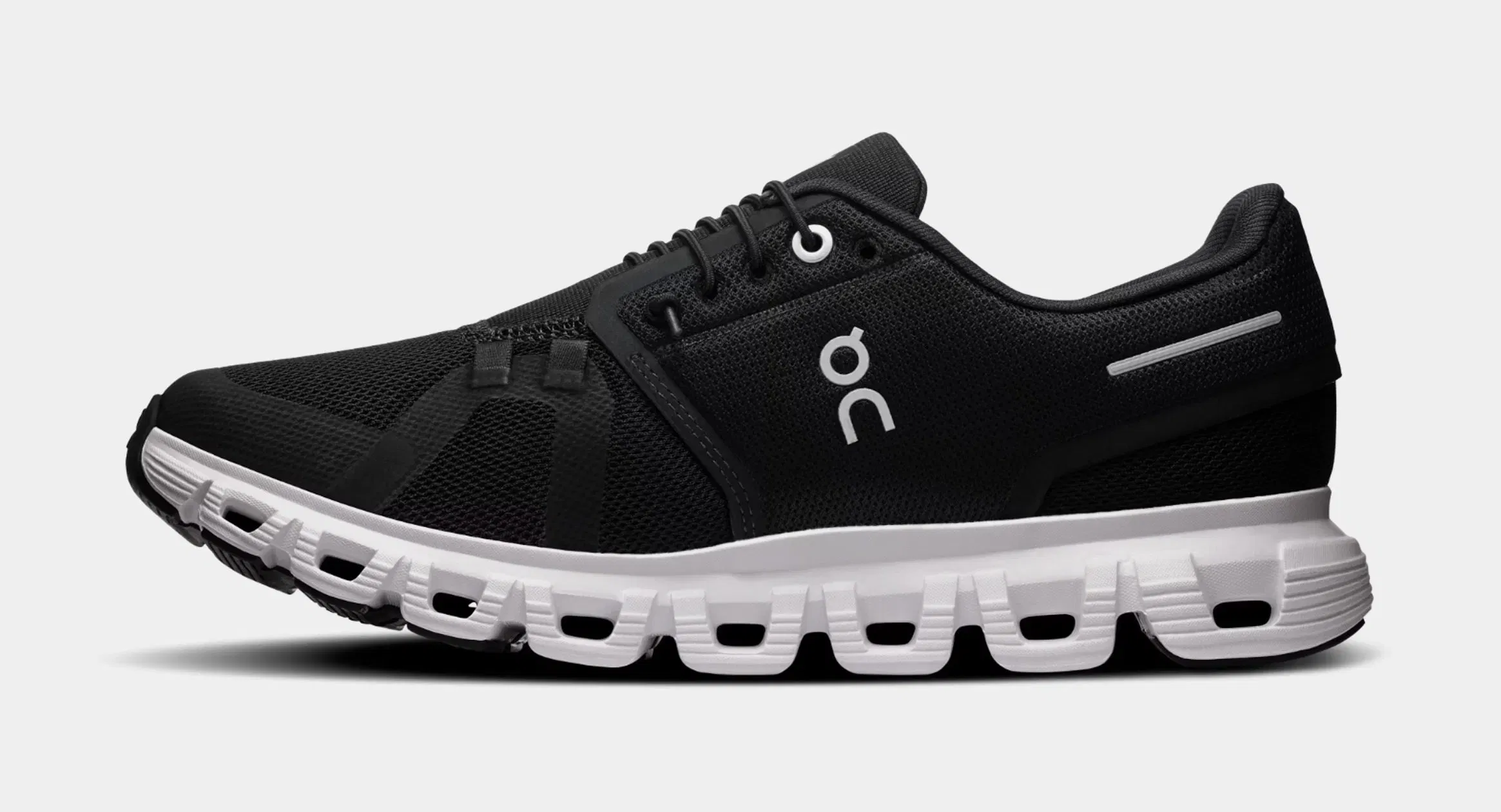On Running Cloud 6 Womens Running Shoes (Black/White)