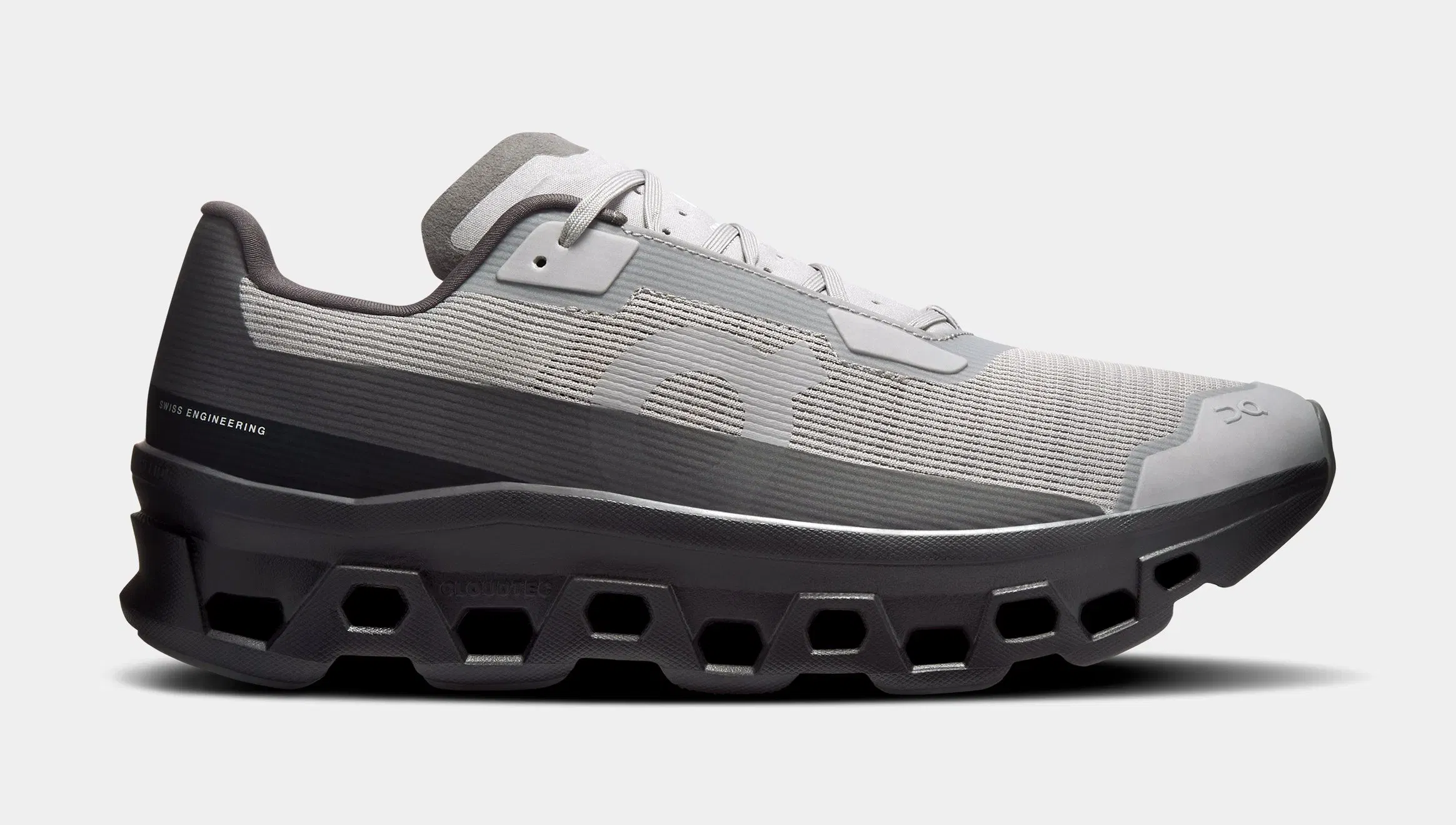 On Running Cloudmonster Void Mens Running Shoes (Alloy/Black)