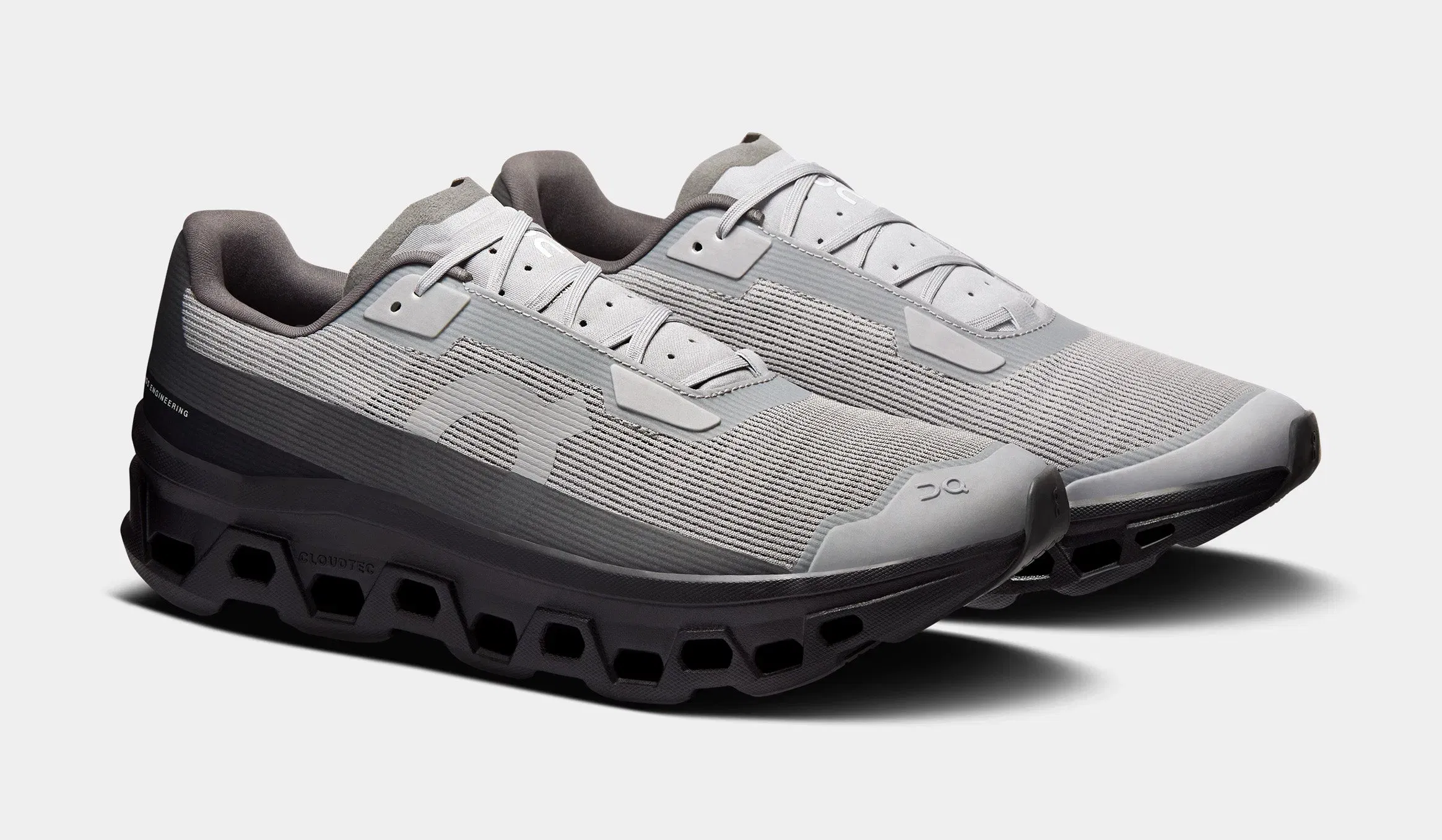 On Running Cloudmonster Void Mens Running Shoes (Alloy/Black)