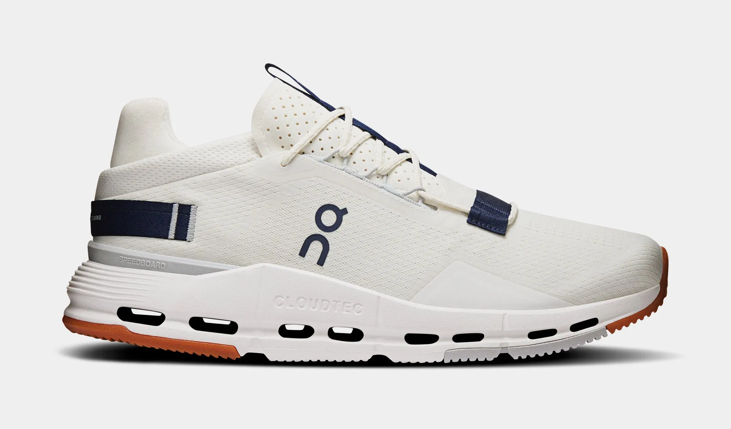On Running Cloudnova 2 Mens Running Shoes (Ice/Zodiac)