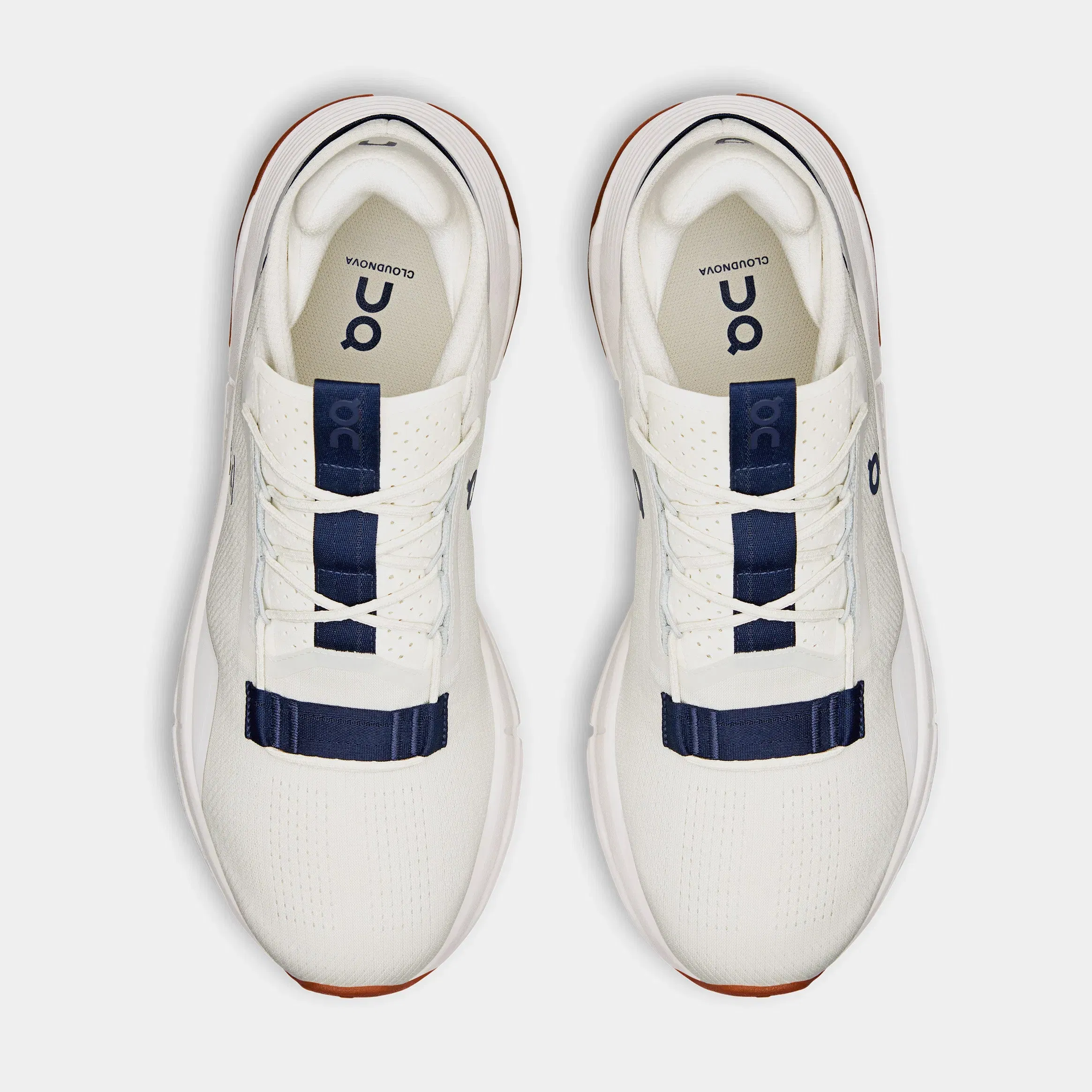 On Running Cloudnova 2 Mens Running Shoes (Ice/Zodiac)