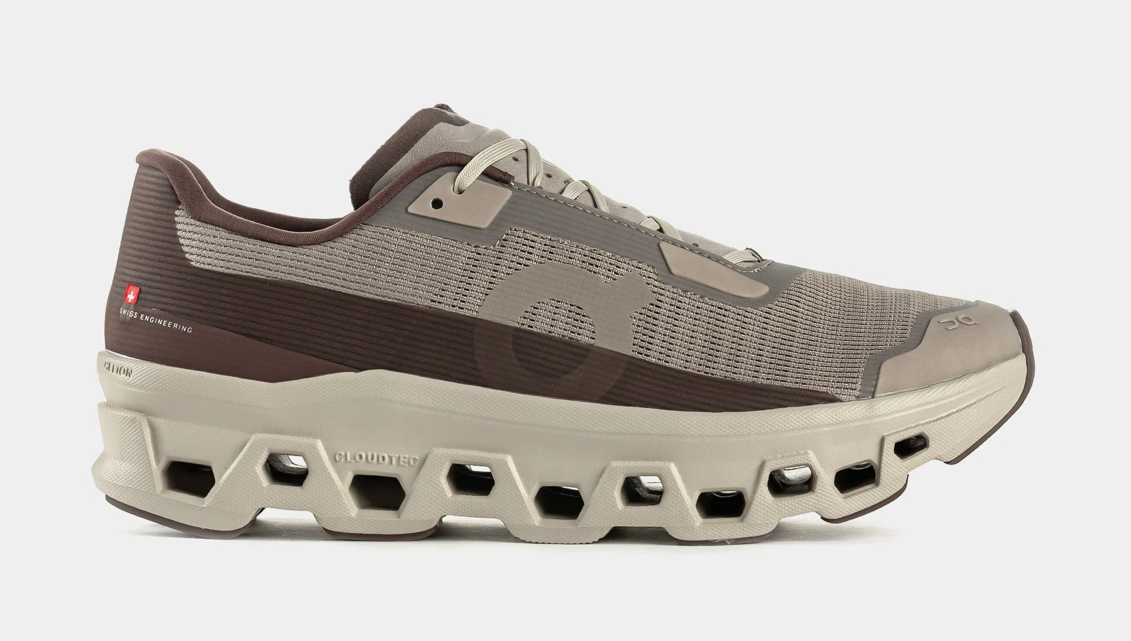 On Running Cloudmonster Void Mens Running Shoes (Fog/Pearl)