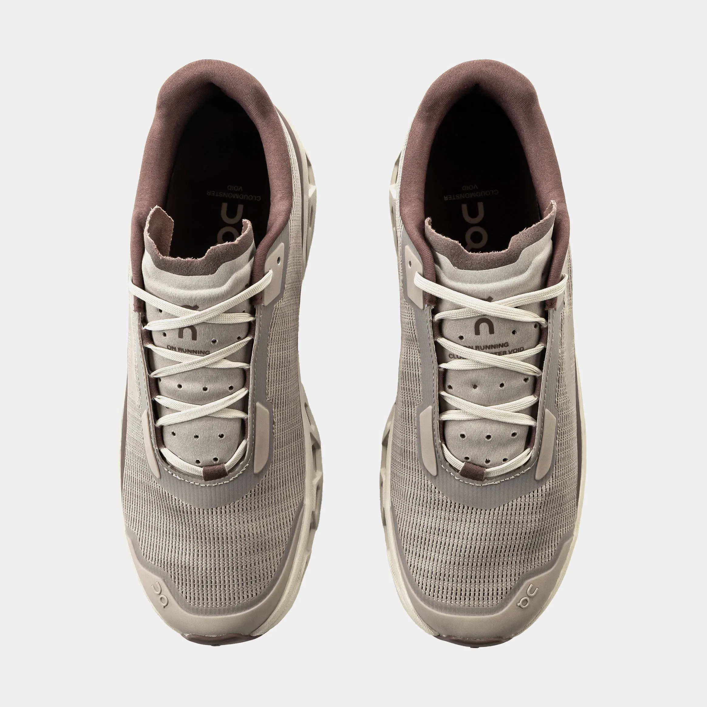 On Running Cloudmonster Void Mens Running Shoes (Fog/Pearl)