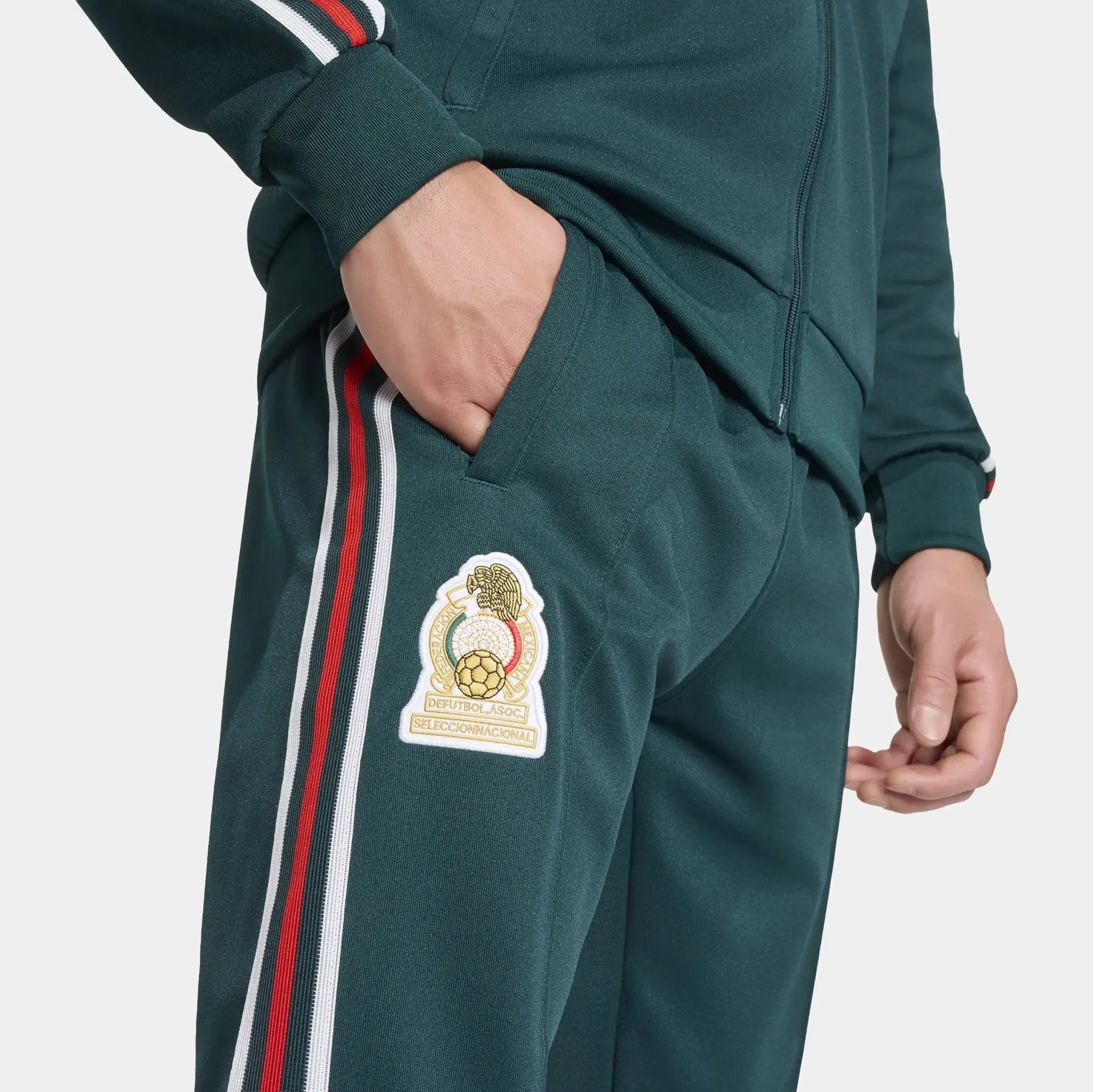 adidas Mexico Originals Track Mens Pants (Green/Red)