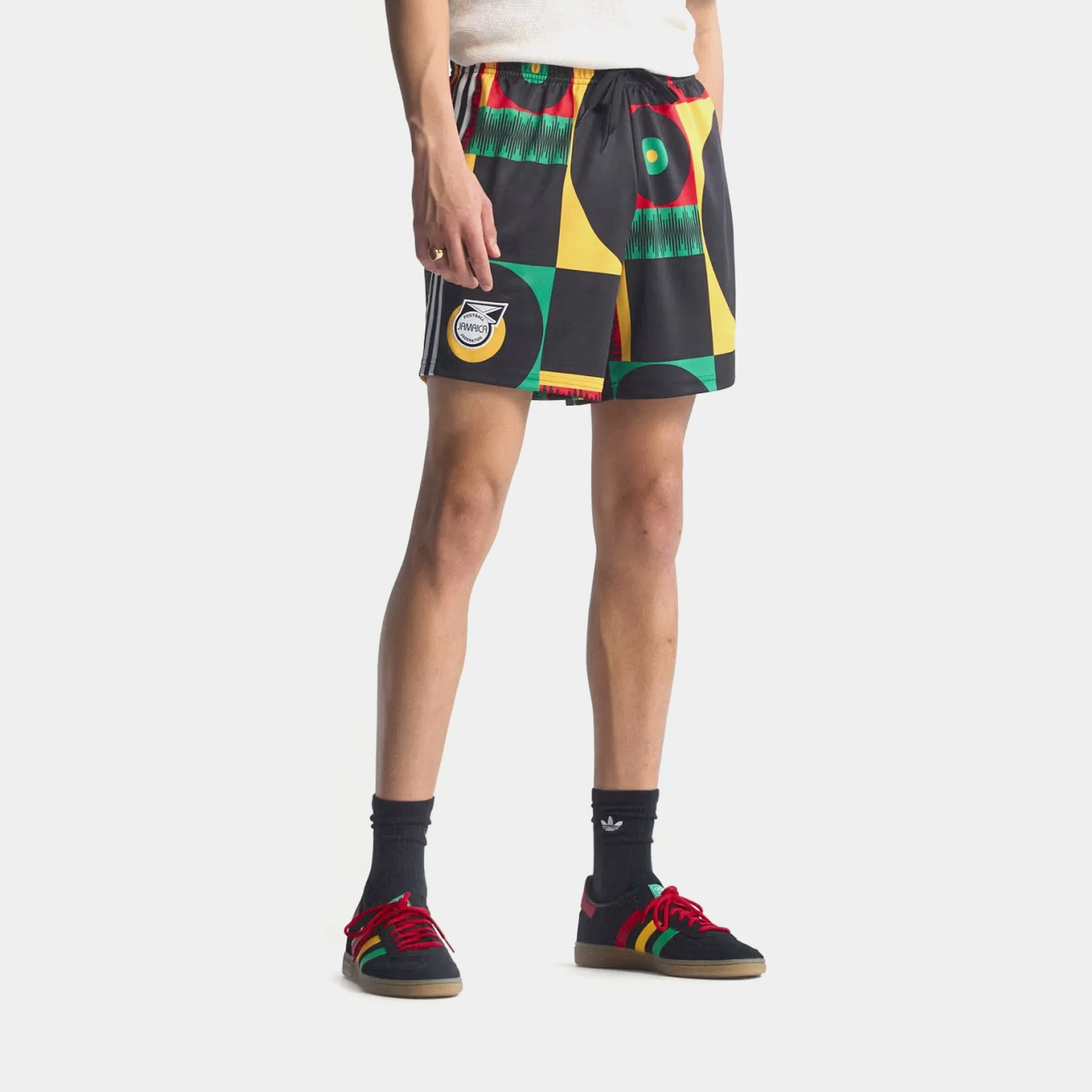 adidas Jamaica X Bob Marley Originals Knit Mens Shorts (Multicolor)