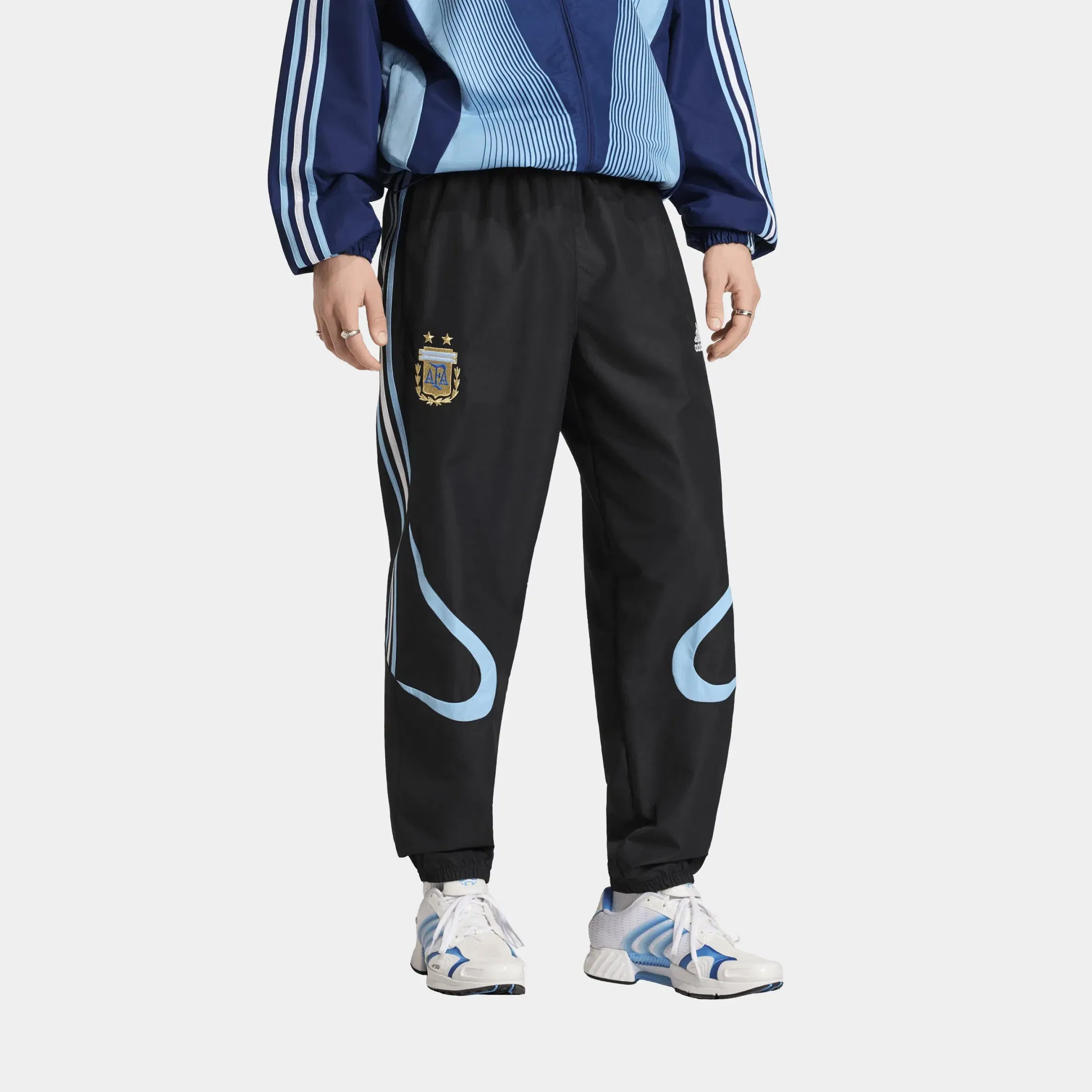 adidas Argentina 2006 Track Woven Mens Pants (Black)