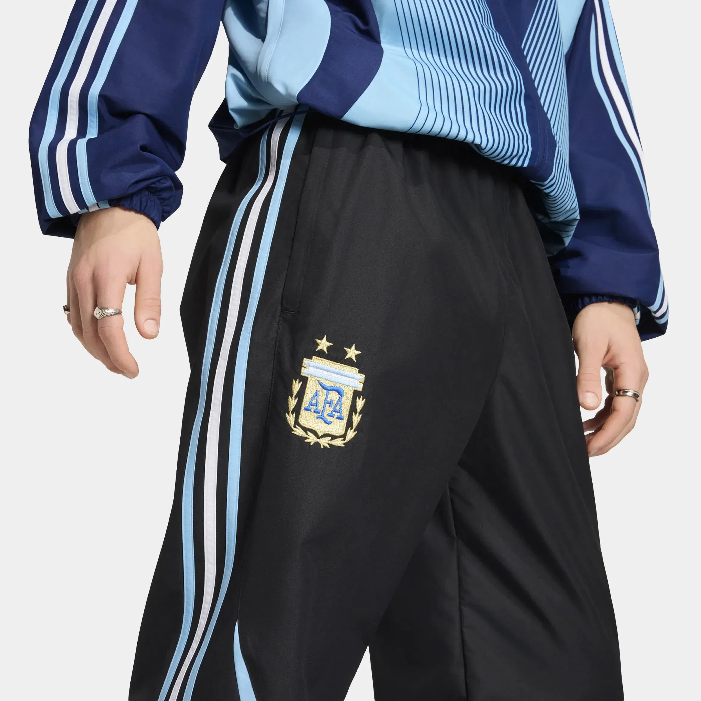 adidas Argentina 2006 Track Woven Mens Pants (Black)
