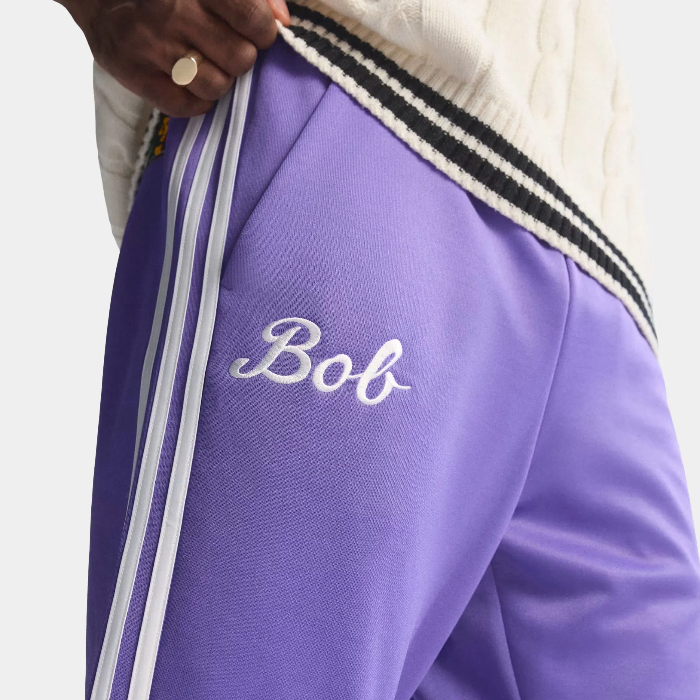 adidas Bob Marley Originals Track Mens Pants (Purple Rush)