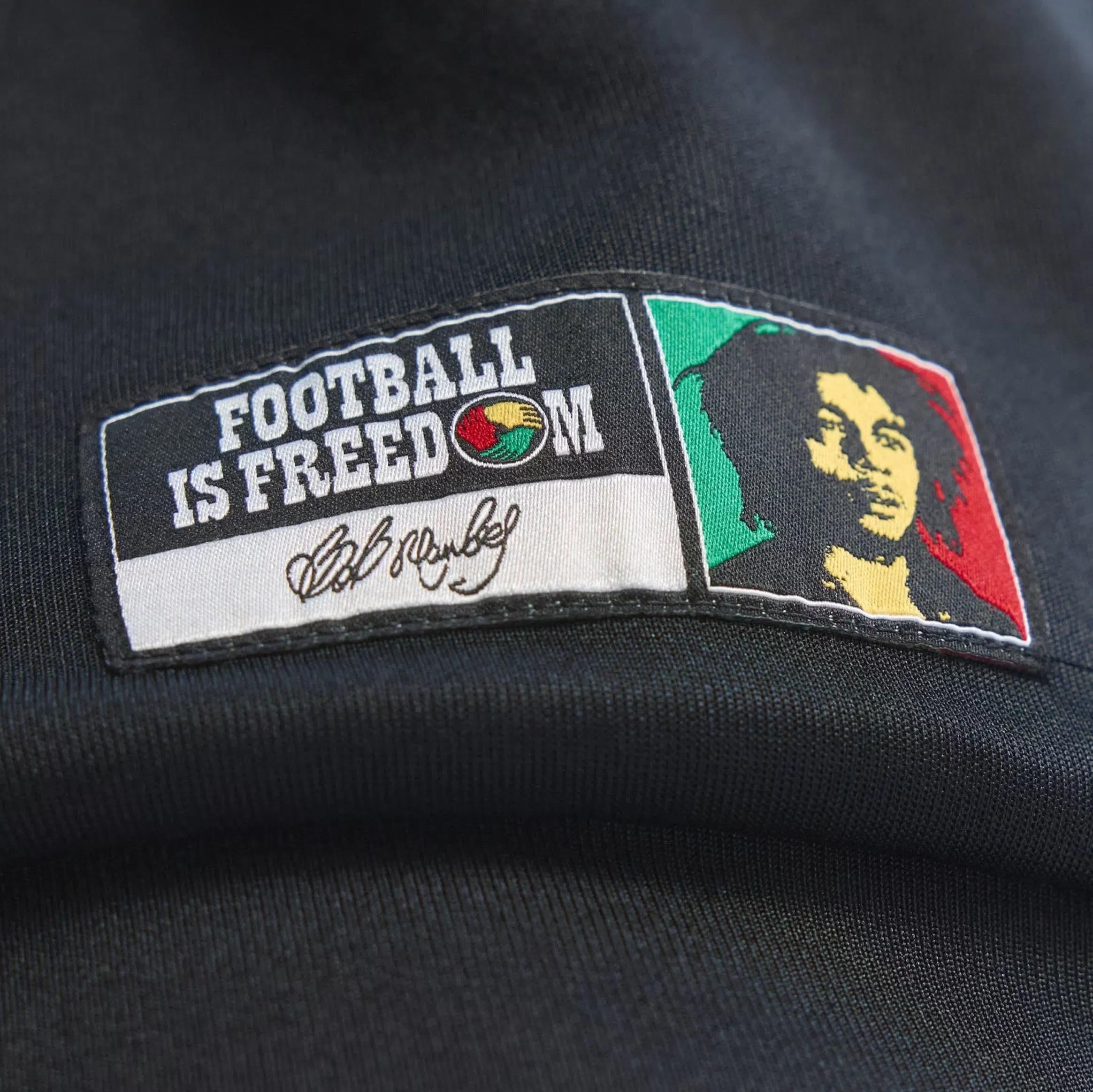 adidas Jamaica x Bob Marley Originals Track Mens Jacket (Black)