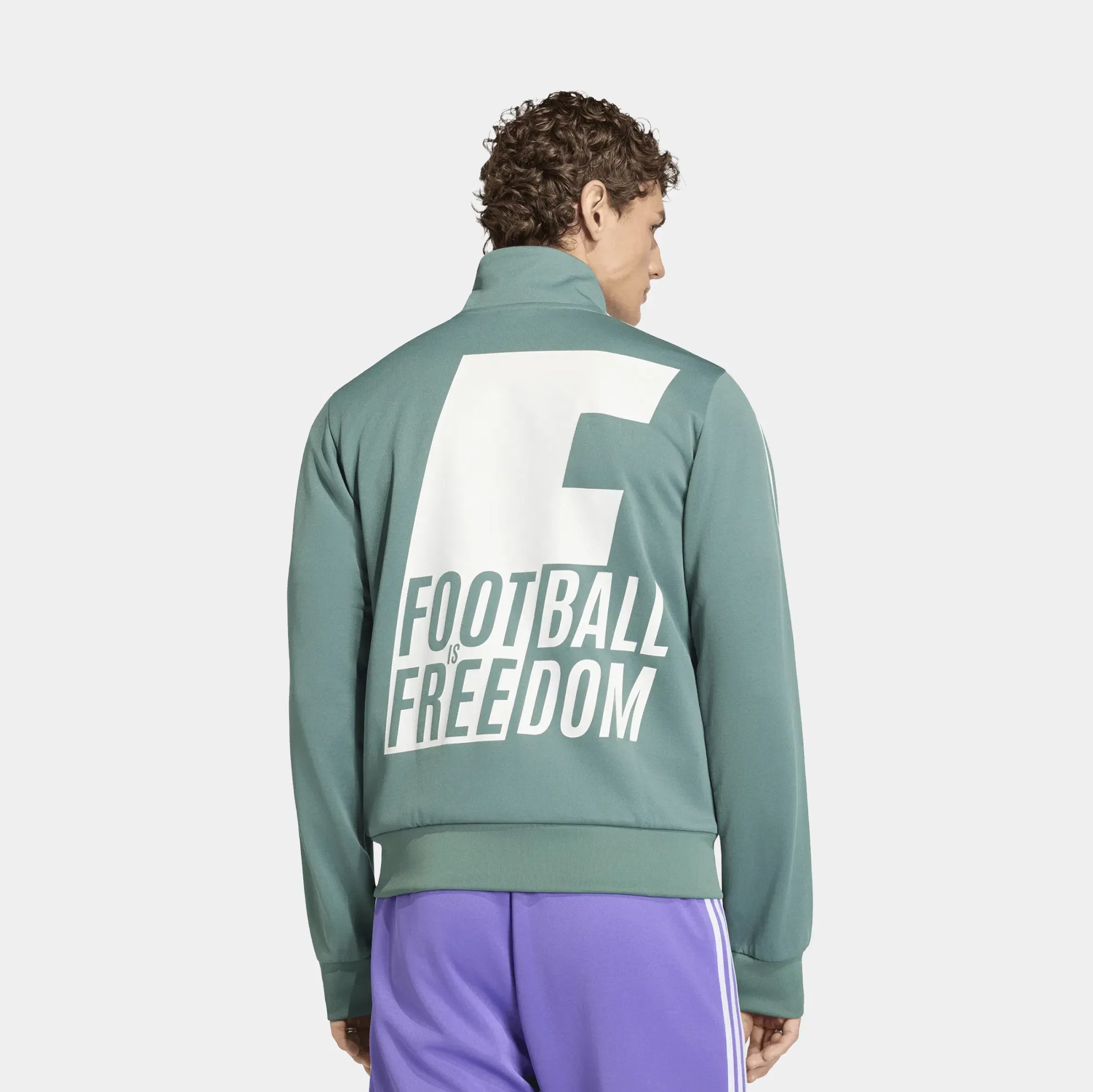 adidas Bob Marley Originals Track Mens Jacket (Tech Emerald)