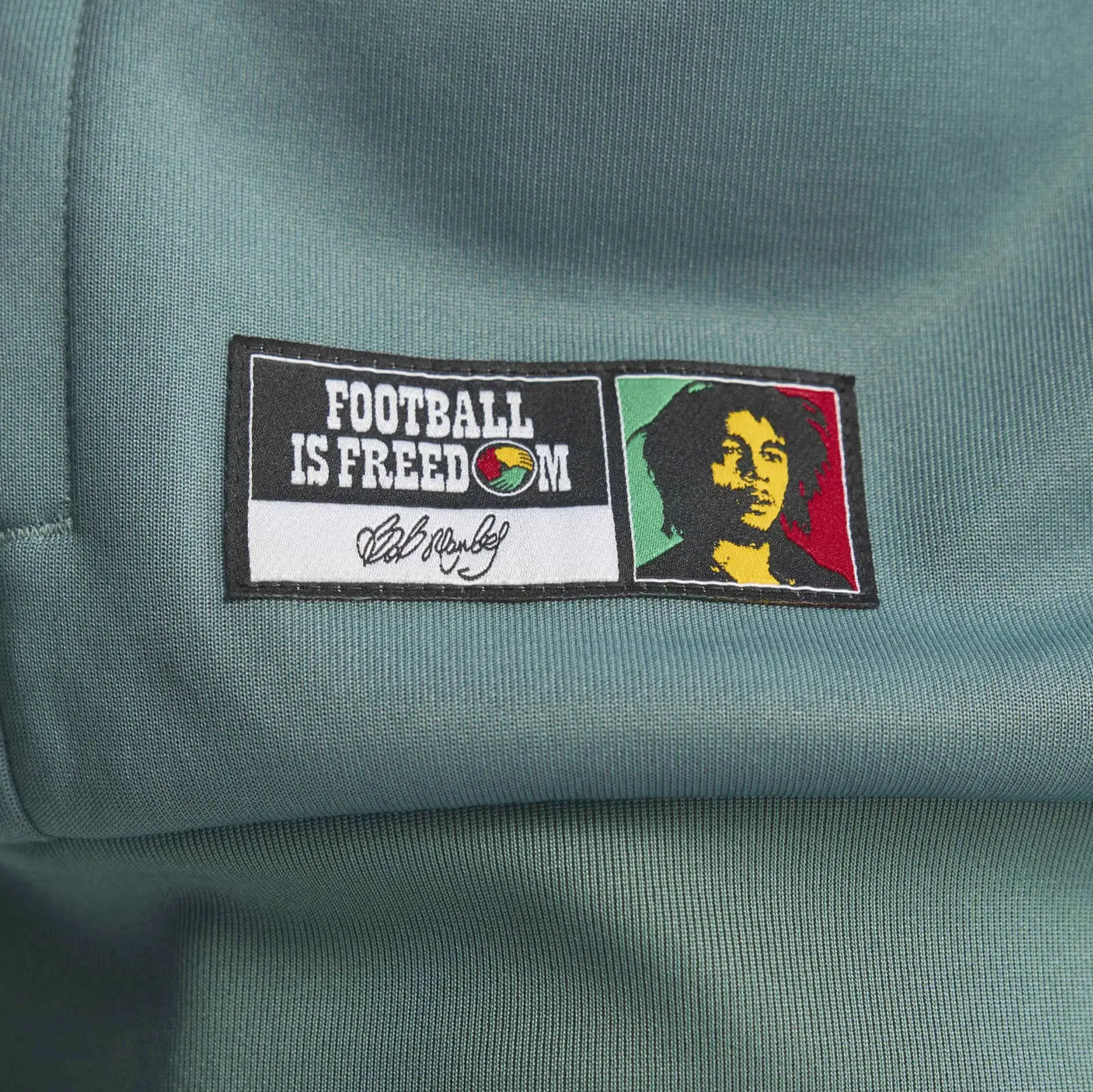 adidas Bob Marley Originals Track Mens Jacket (Tech Emerald)