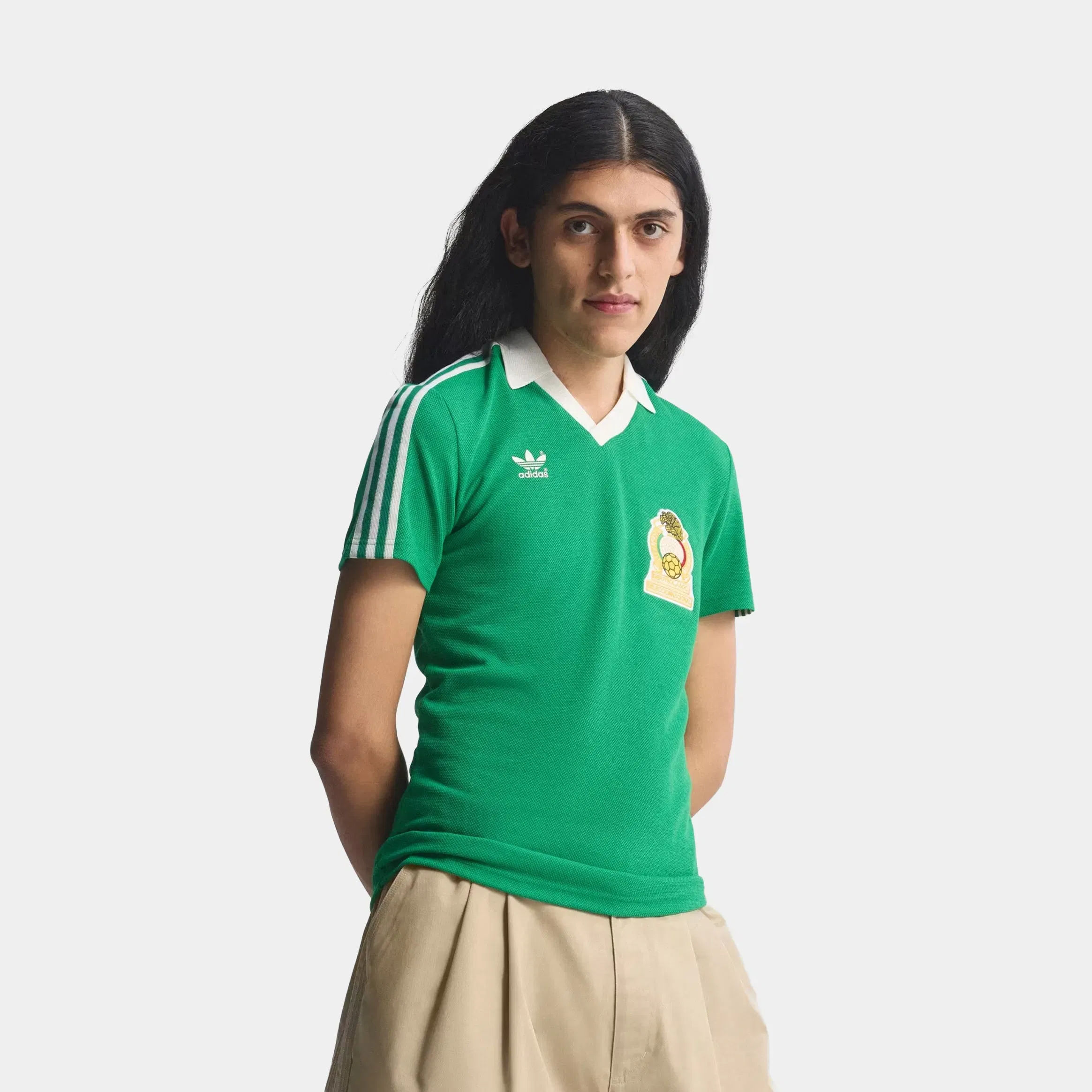 adidas Mexico Home 1986 Mens Jersey (Green)