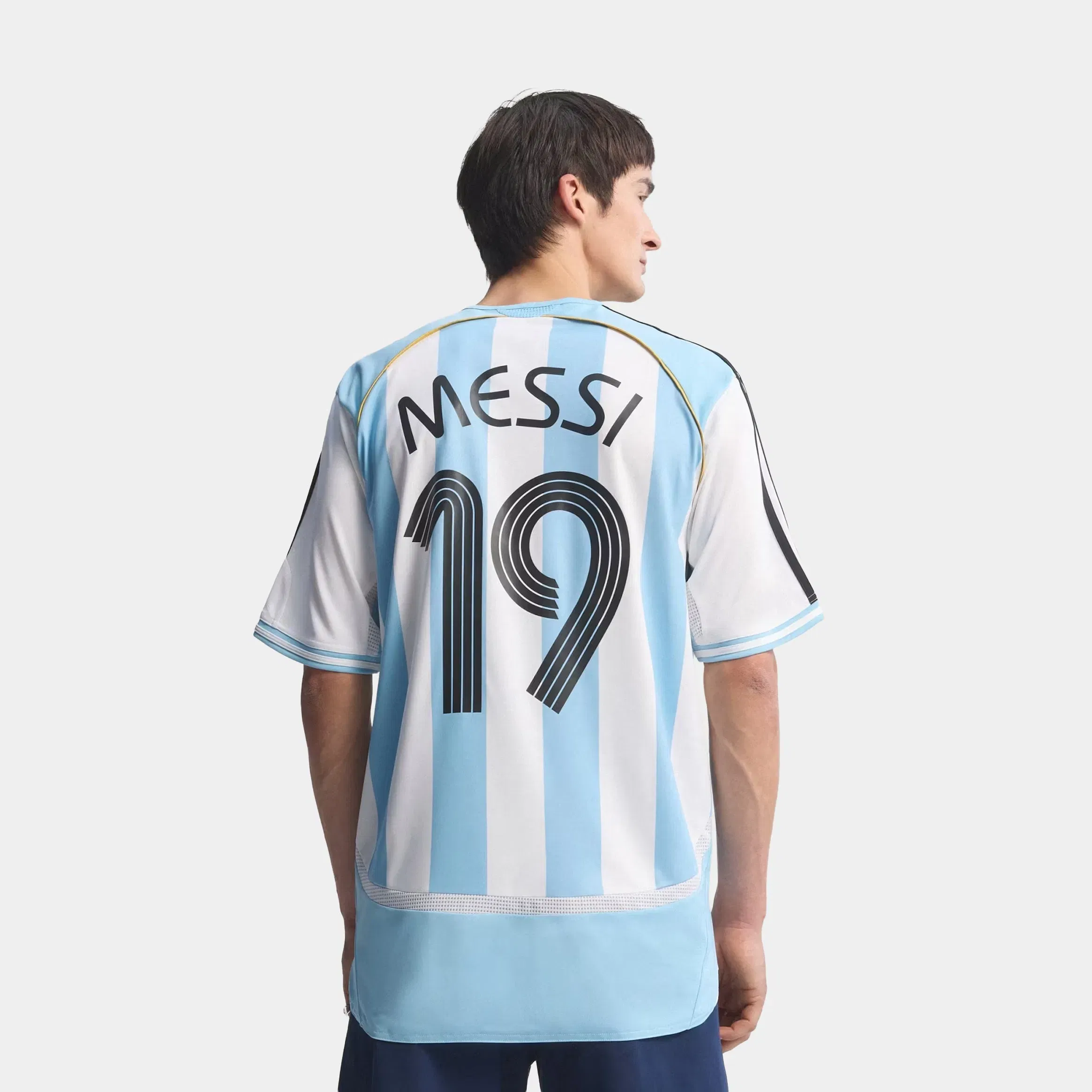 adidas Argentina Home 2006 Messi Mens Jersey (White)