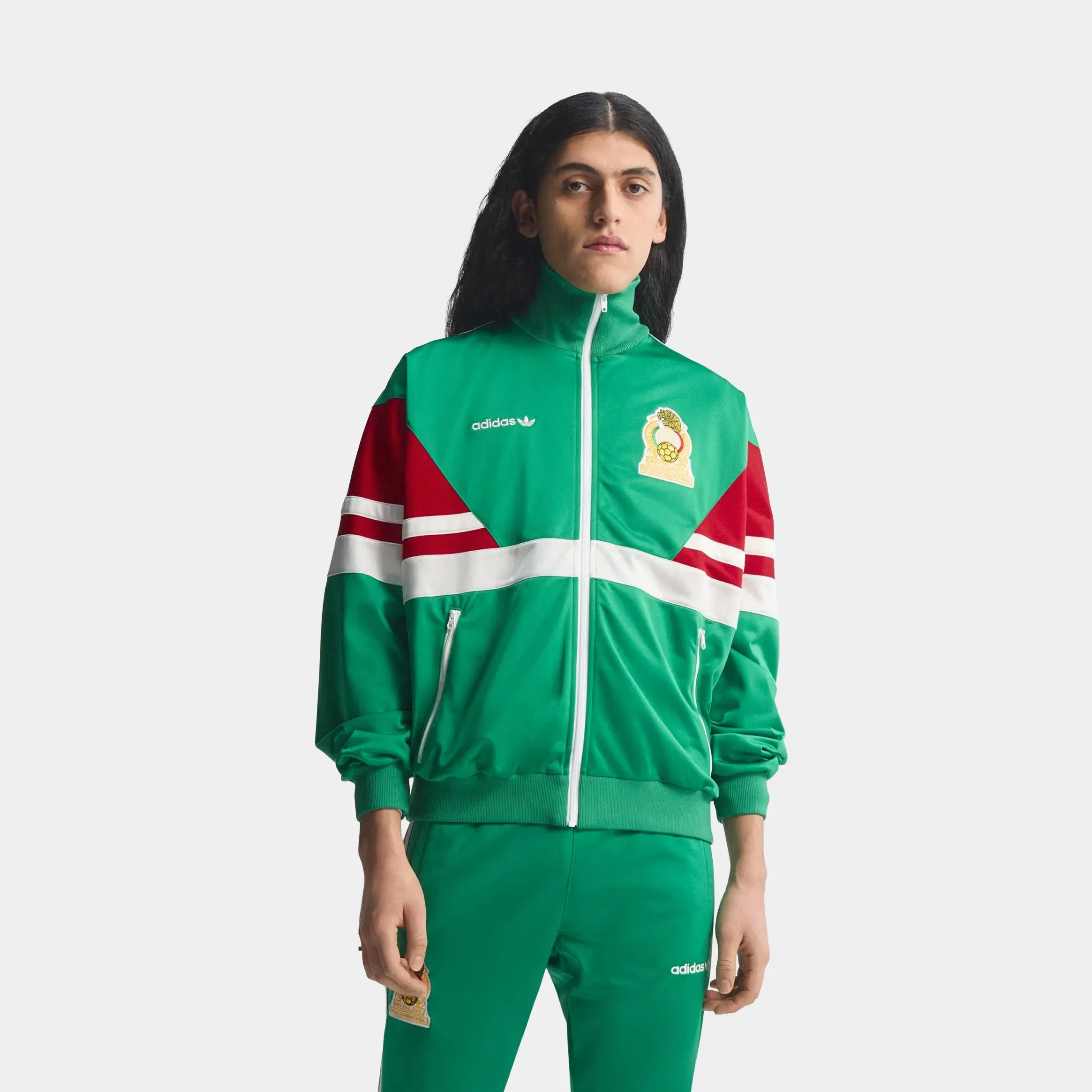 adidas Mexico Track 1986 Mens Jacket (Green)