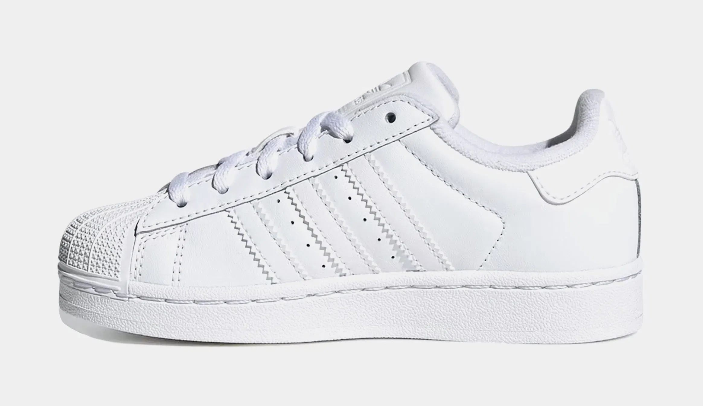 adidas Superstar II Preschool Lifestyle Shoes (CLoud White/Cloud White)