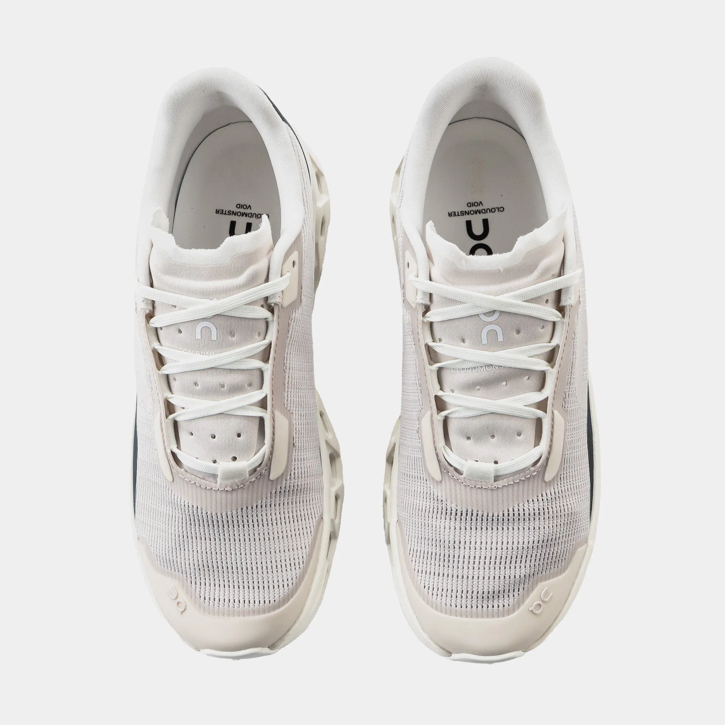 On Running Cloudmonster Void Womens Running Shoes (Beige/Blue)