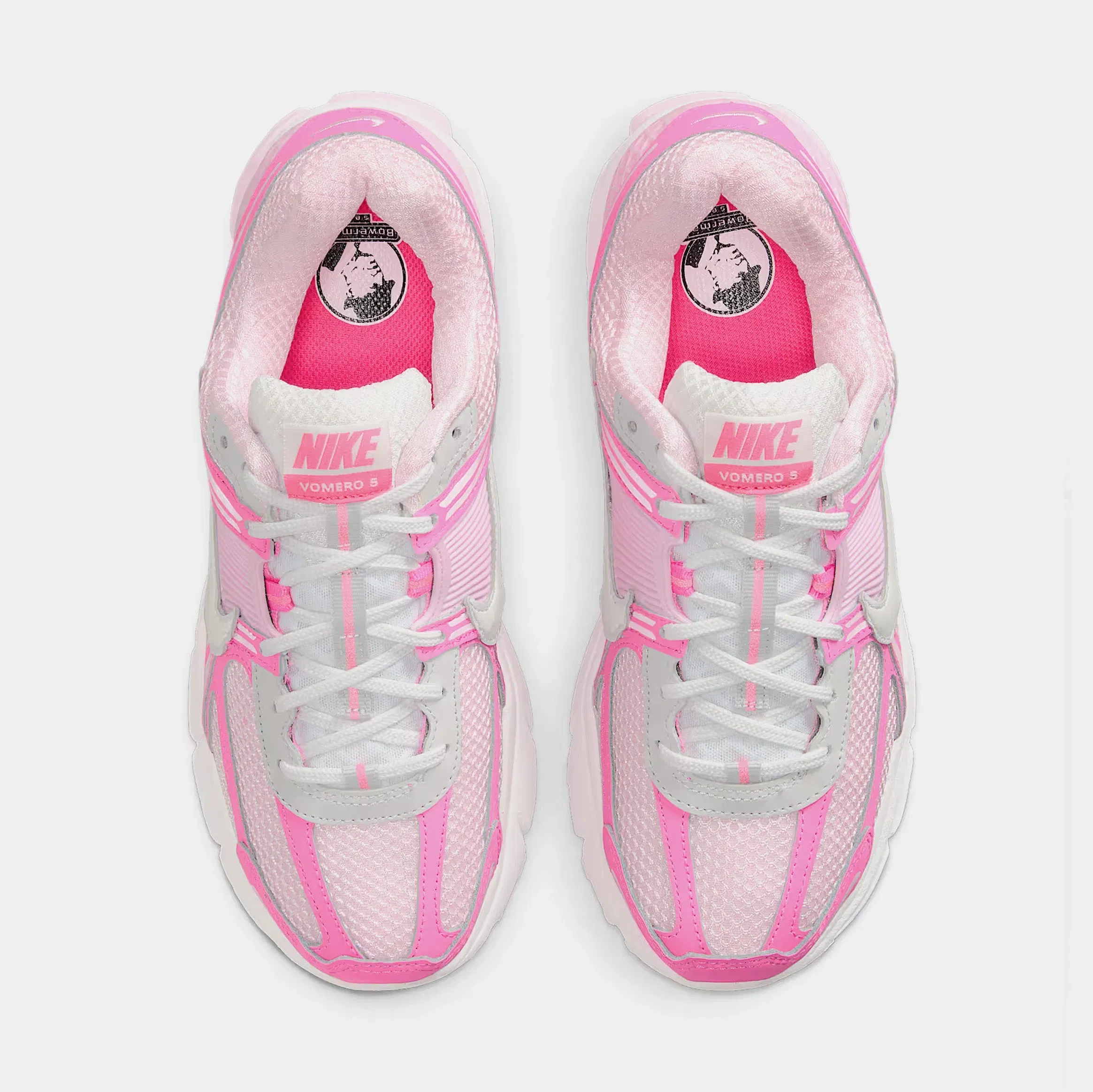 Nike Zoom Vomero 5 Womens Running Shoes (Hyper Pink/Pink Foam/Playful Pink/Summit White)