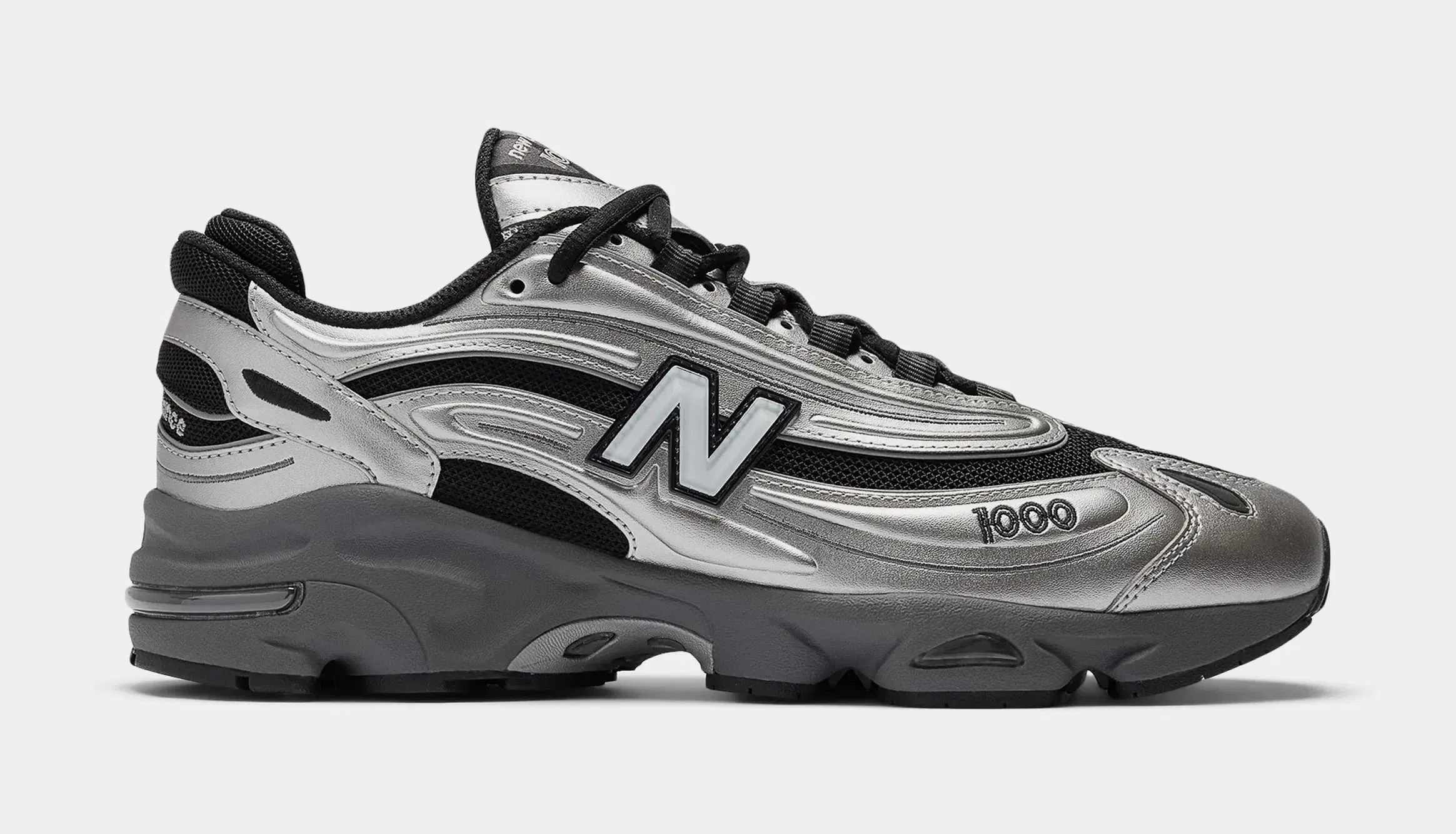 NEWBALANCE 1000 Mens Running Shoes (Silver Metallic/Black)