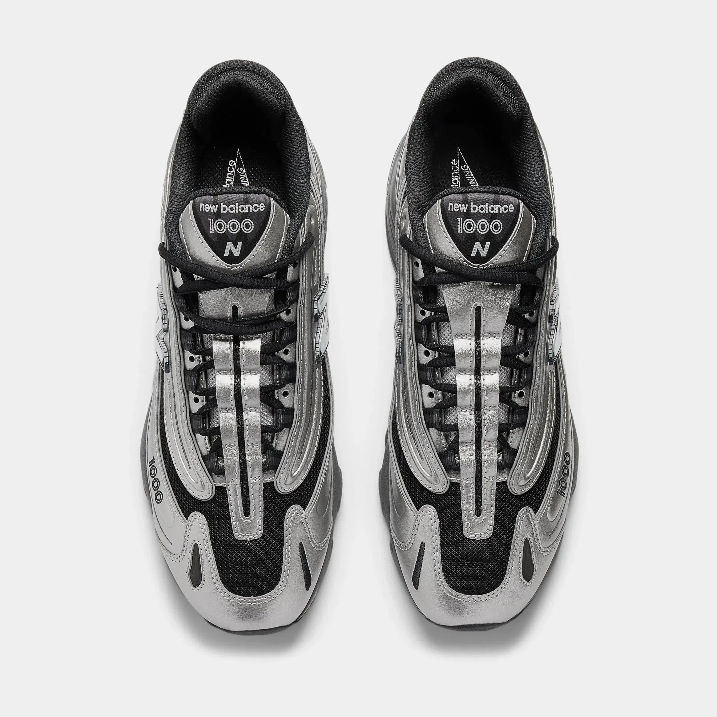 NEWBALANCE 1000 Mens Running Shoes (Silver Metallic/Black)