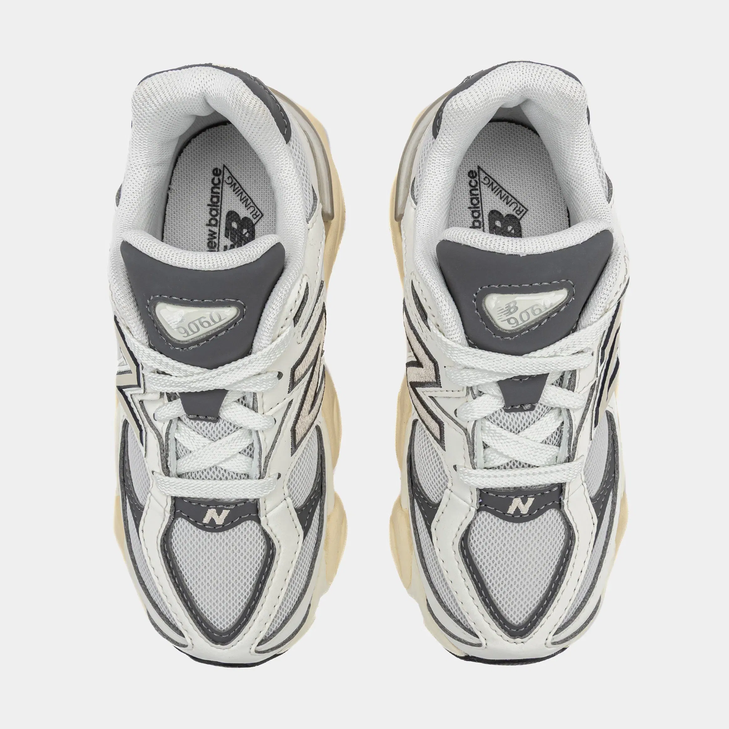 NEWBALANCE 9060 Preschool Running Shoes (Sea Salt/Castle Rock)