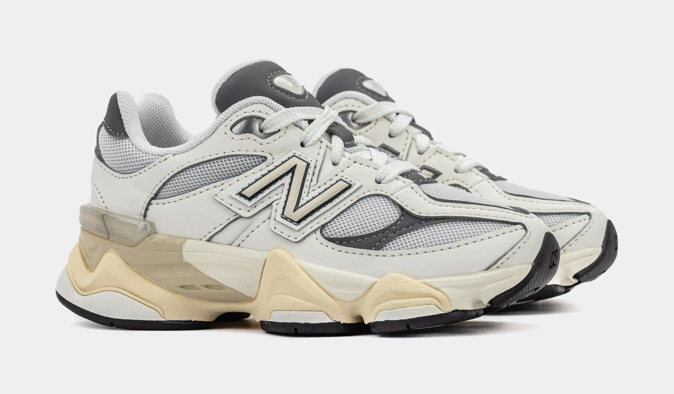 NEWBALANCE 9060 Preschool Running Shoes (Sea Salt/Castle Rock)