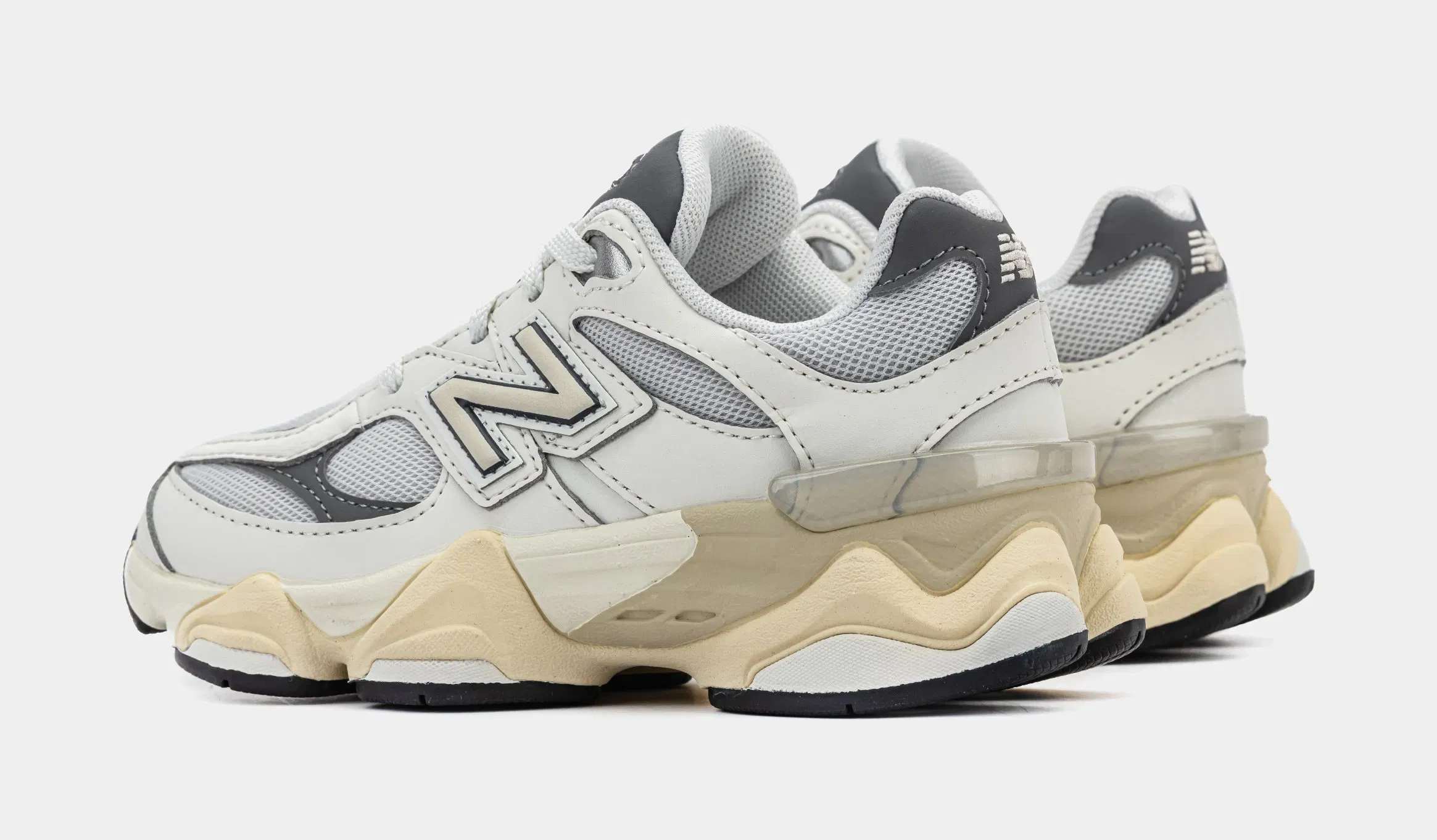 NEWBALANCE 9060 Preschool Running Shoes (Sea Salt/Castle Rock)