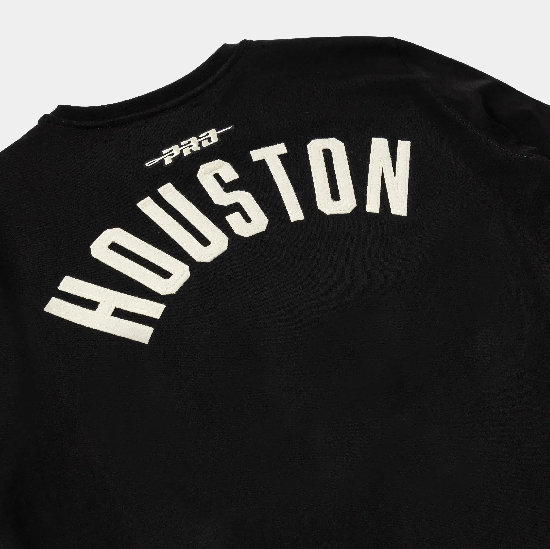 PRO STANDARD NBA Houston Rockets Original Mens Short Sleeve Shirt (Black/White)