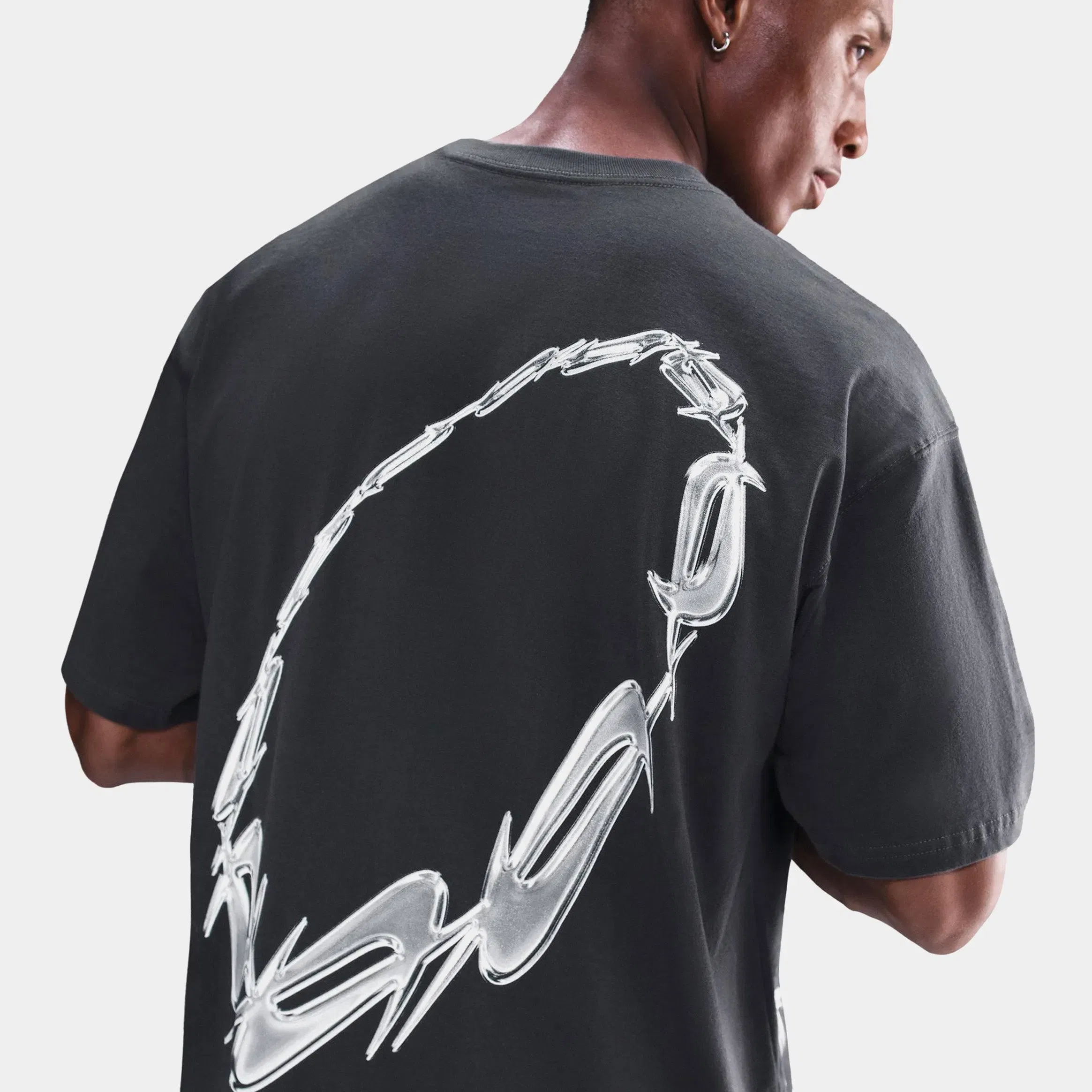 Nike NSW Air Max 90 Mens Short Sleeve Shirt (Anthracite)